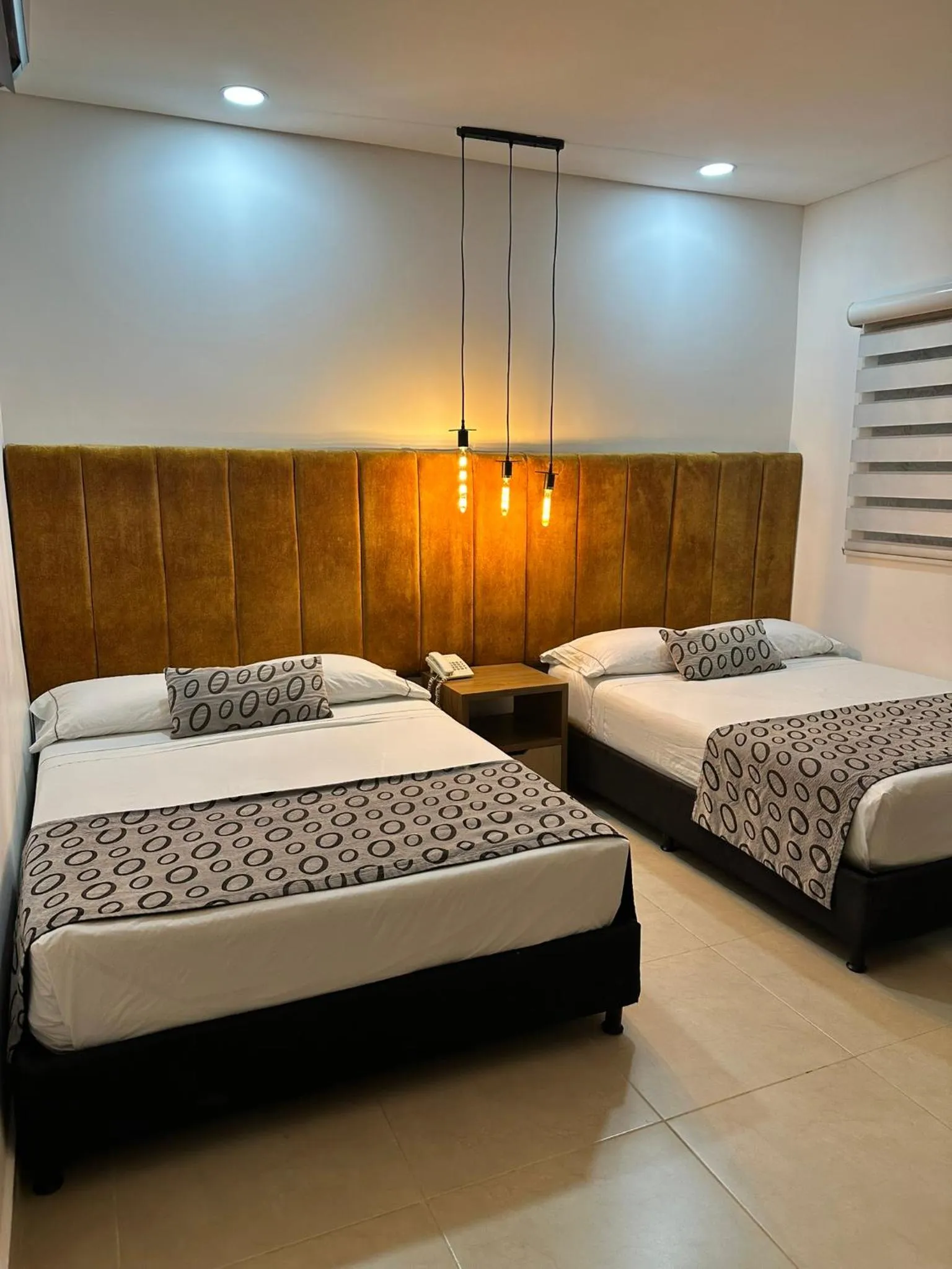 Bed in Hotel Merlott Lleras