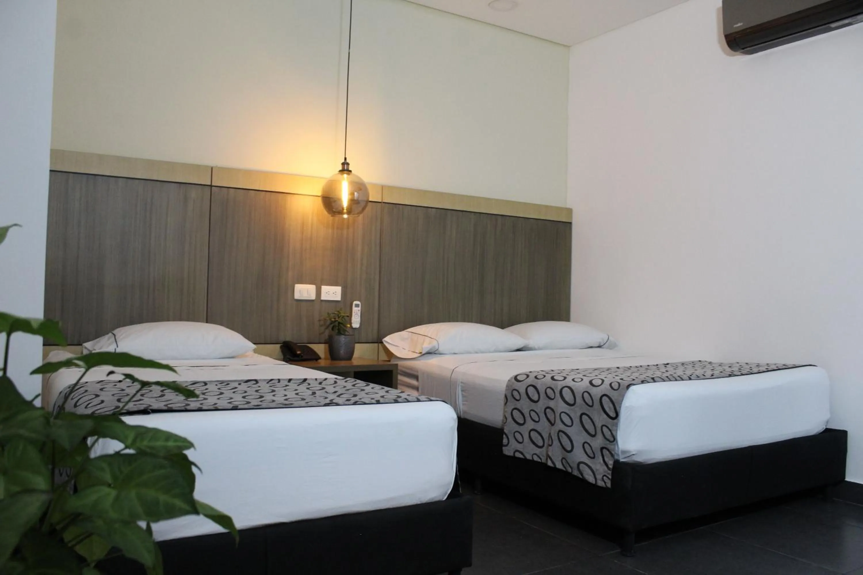 Bed in Hotel Merlott Lleras