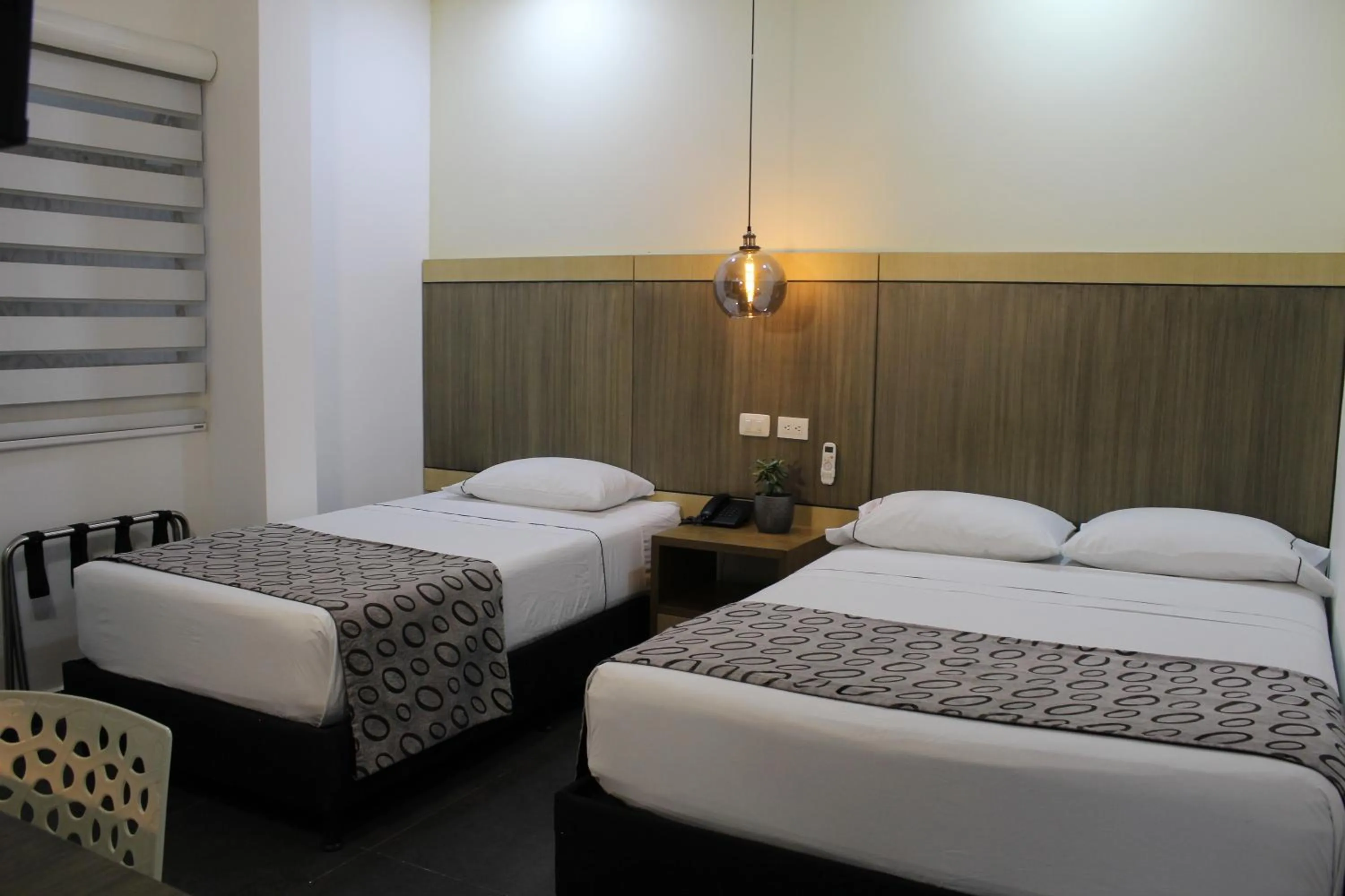 Bed in Hotel Merlott Lleras