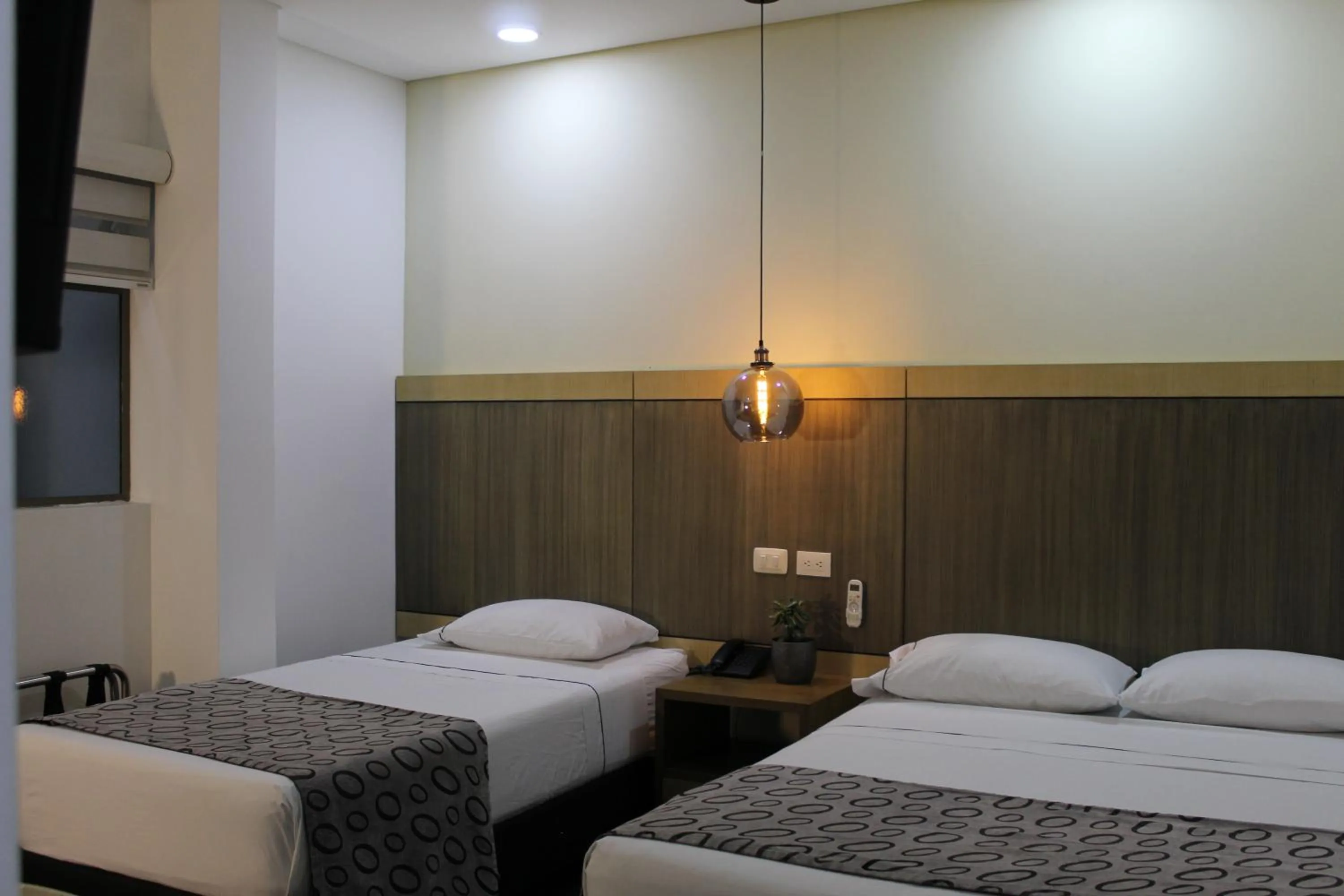 Bed in Hotel Merlott Lleras