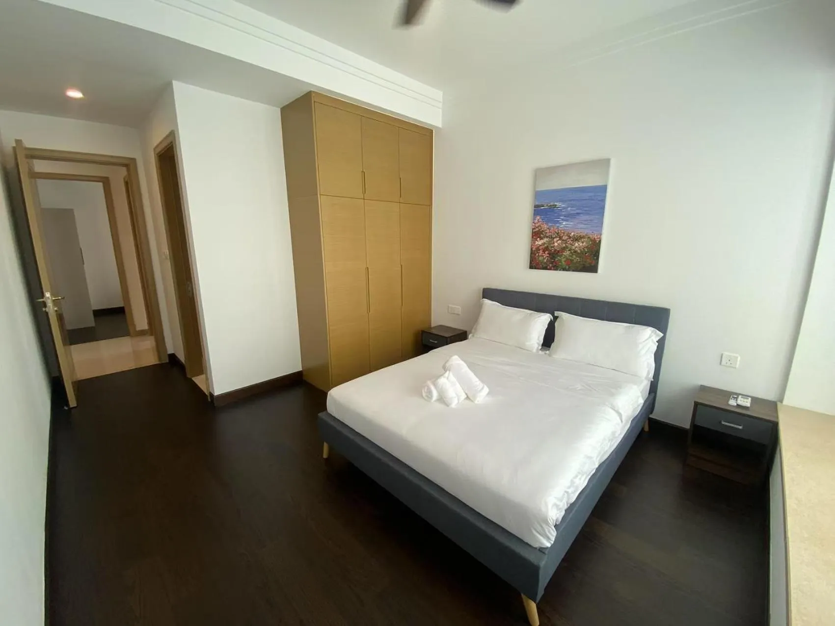 Bed in R&F Princess Cove Cozy&Boutique Homestay By Wan Li Property Management
