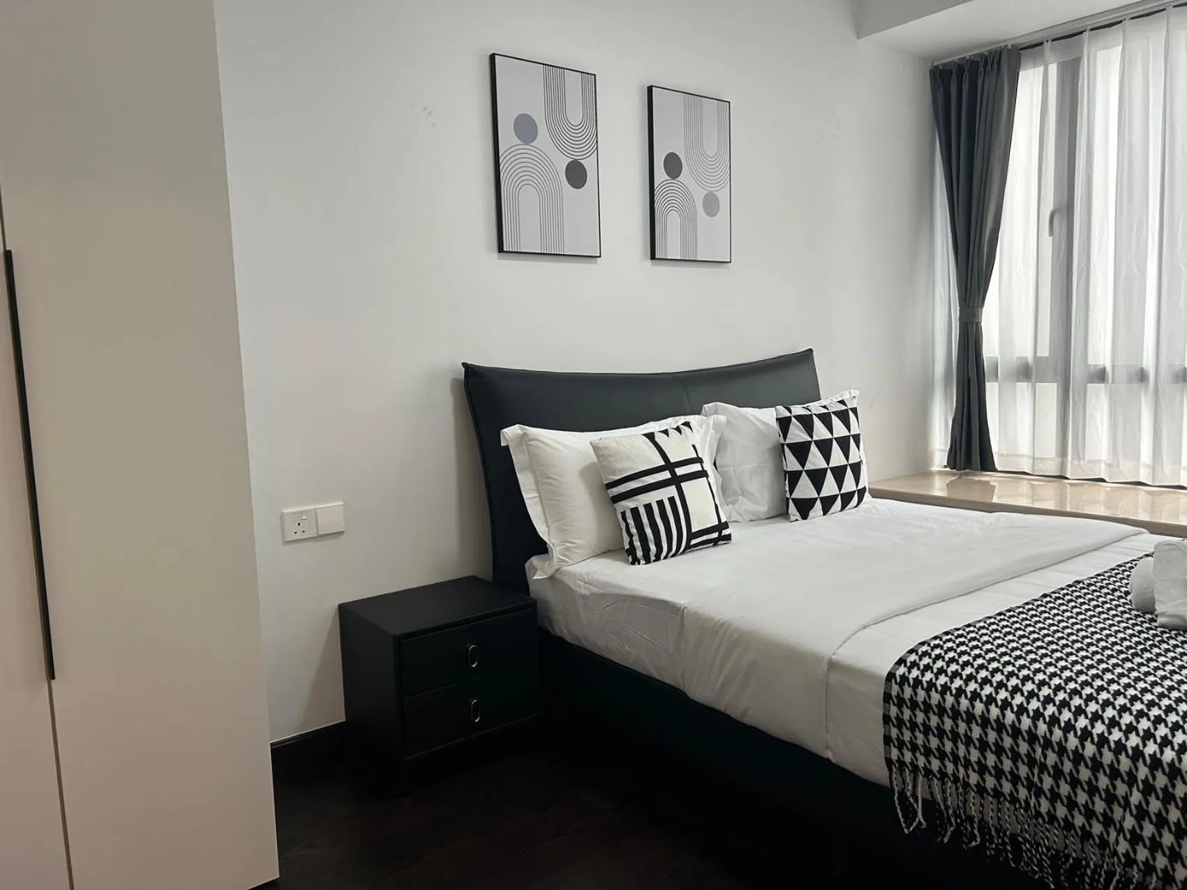 Bed in R&F Princess Cove Cozy&Boutique Homestay By Wan Li Property Management