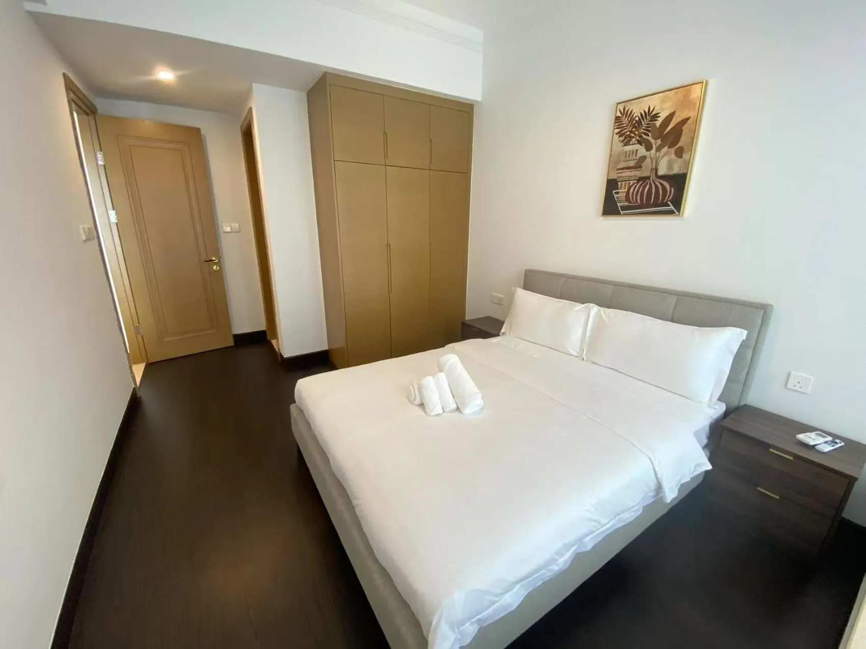 Bed in R&F Princess Cove Cozy&Boutique Homestay By Wan Li Property Management
