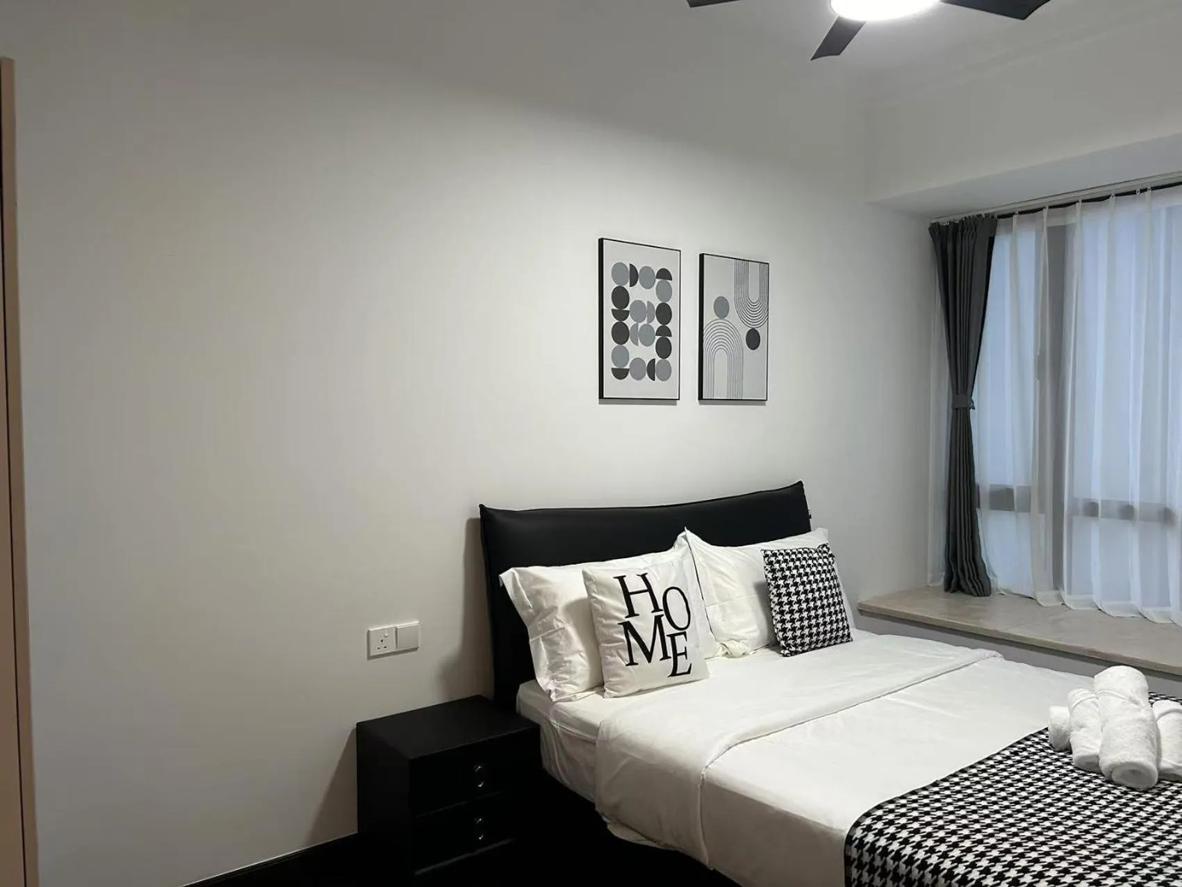 Bed in R&F Princess Cove Cozy&Boutique Homestay By Wan Li Property Management