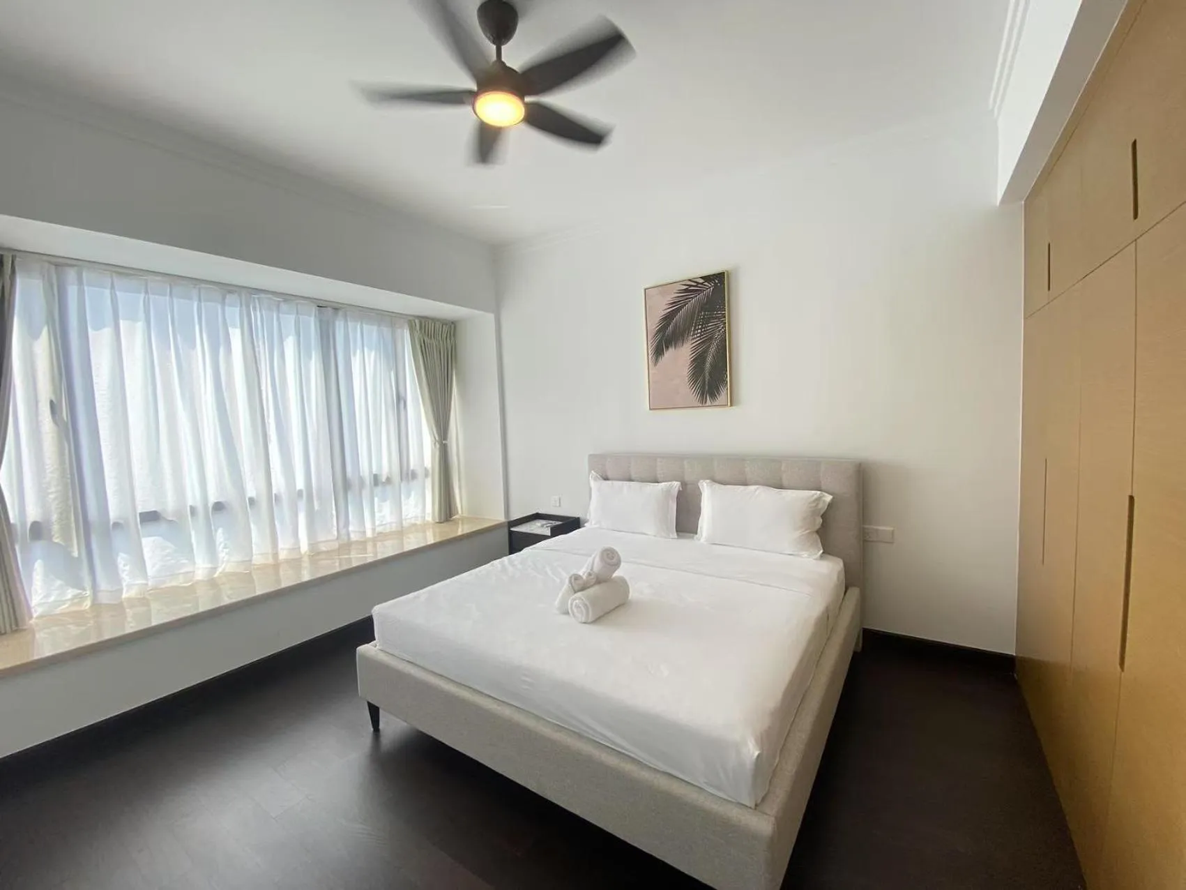 Bed in R&F Princess Cove Cozy&Boutique Homestay By Wan Li Property Management