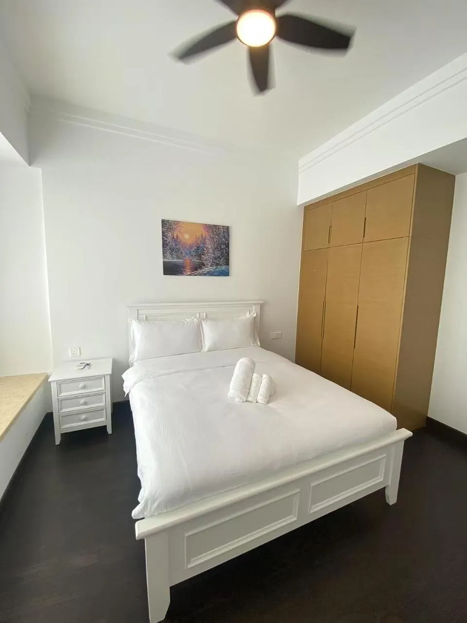 Bed in R&F Princess Cove Cozy&Boutique Homestay By Wan Li Property Management