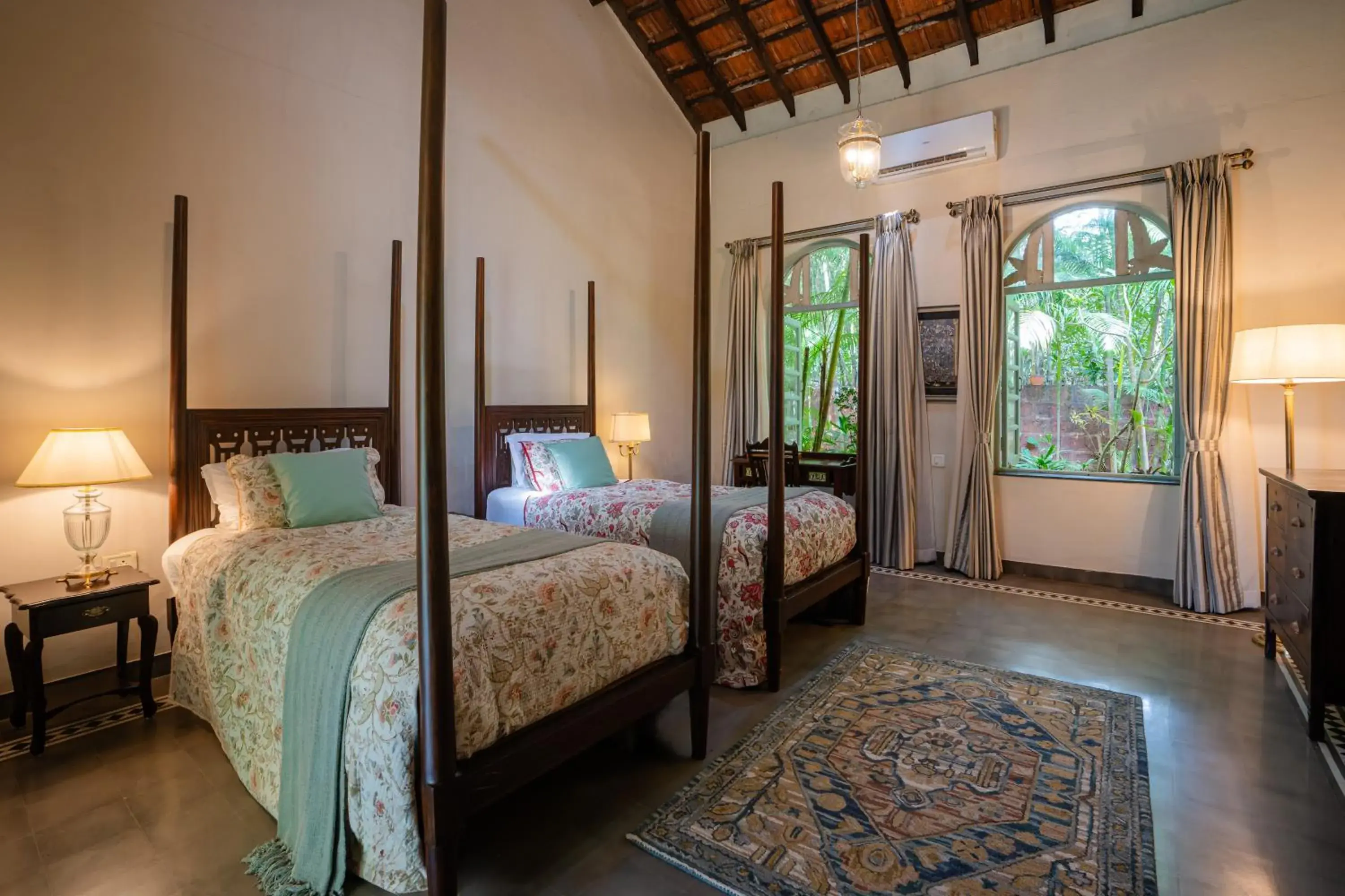 Chandor Room Twin bed with Veranda in Mansao Curtorim - A CGH Earth SAHA Experience Chandor Room Twin bed with Veranda in Mansao Curtorim - A CGH Earth SAHA Experience