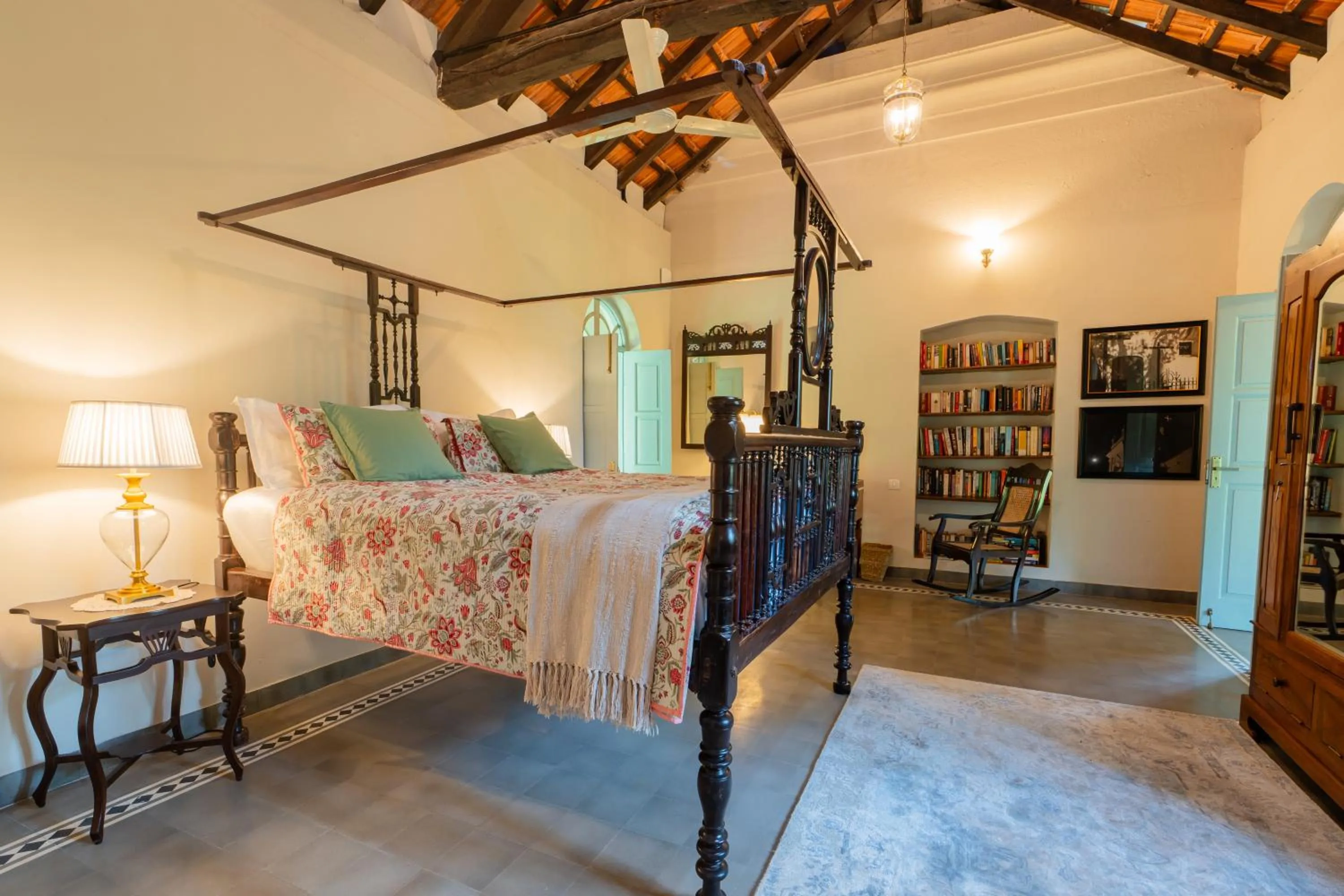 Bed in Mansao Curtorim - A CGH Earth SAHA Experience