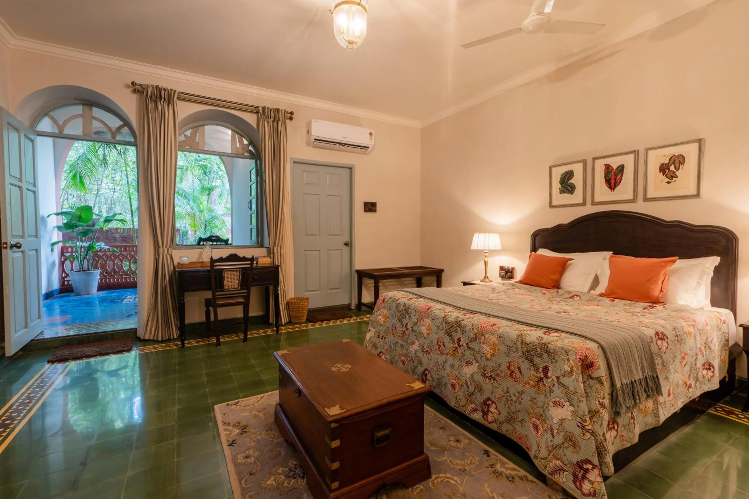 Bed in Mansao Curtorim - A CGH Earth SAHA Experience