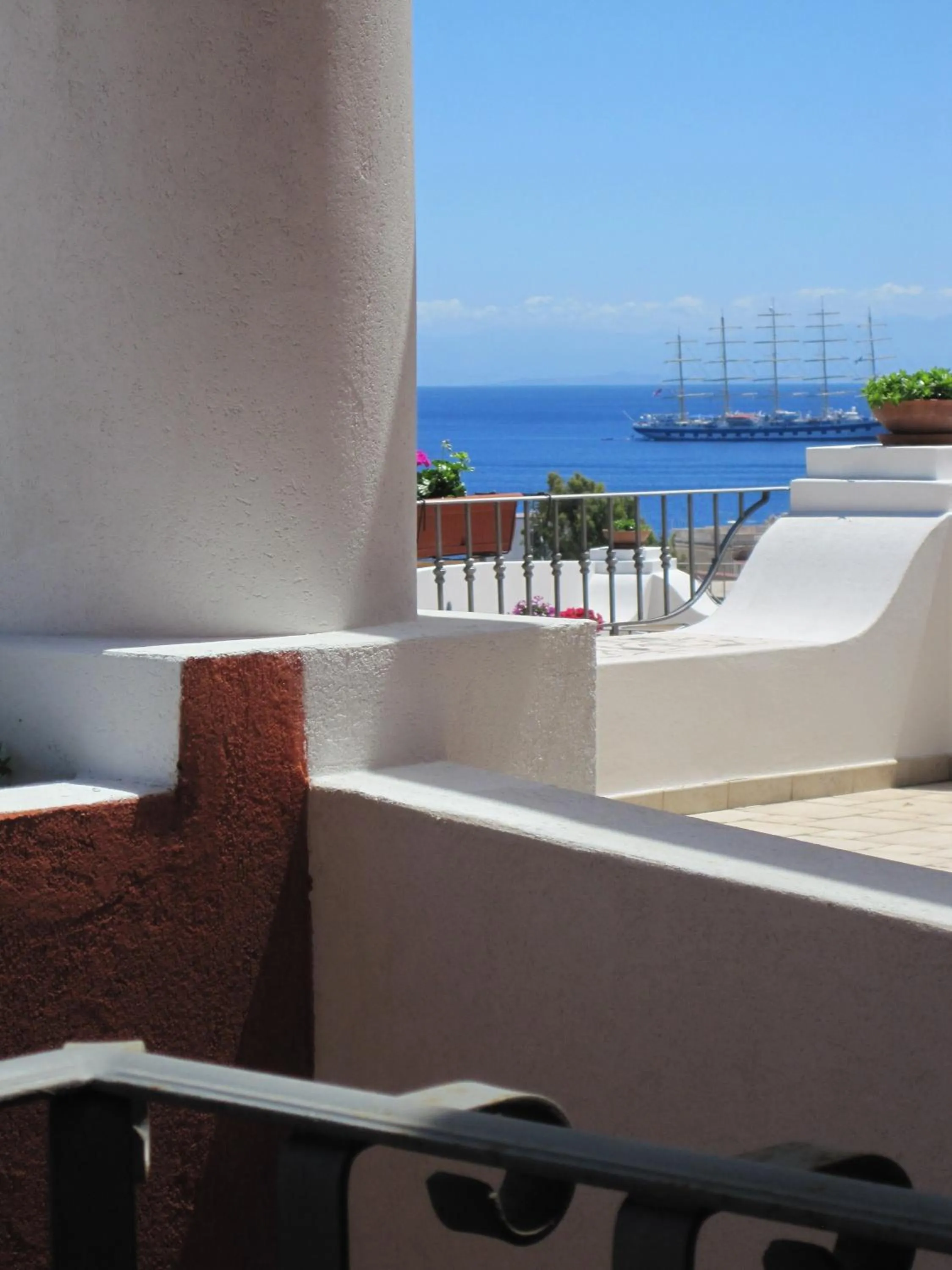 Balcony/Terrace in Hotel Bougainville