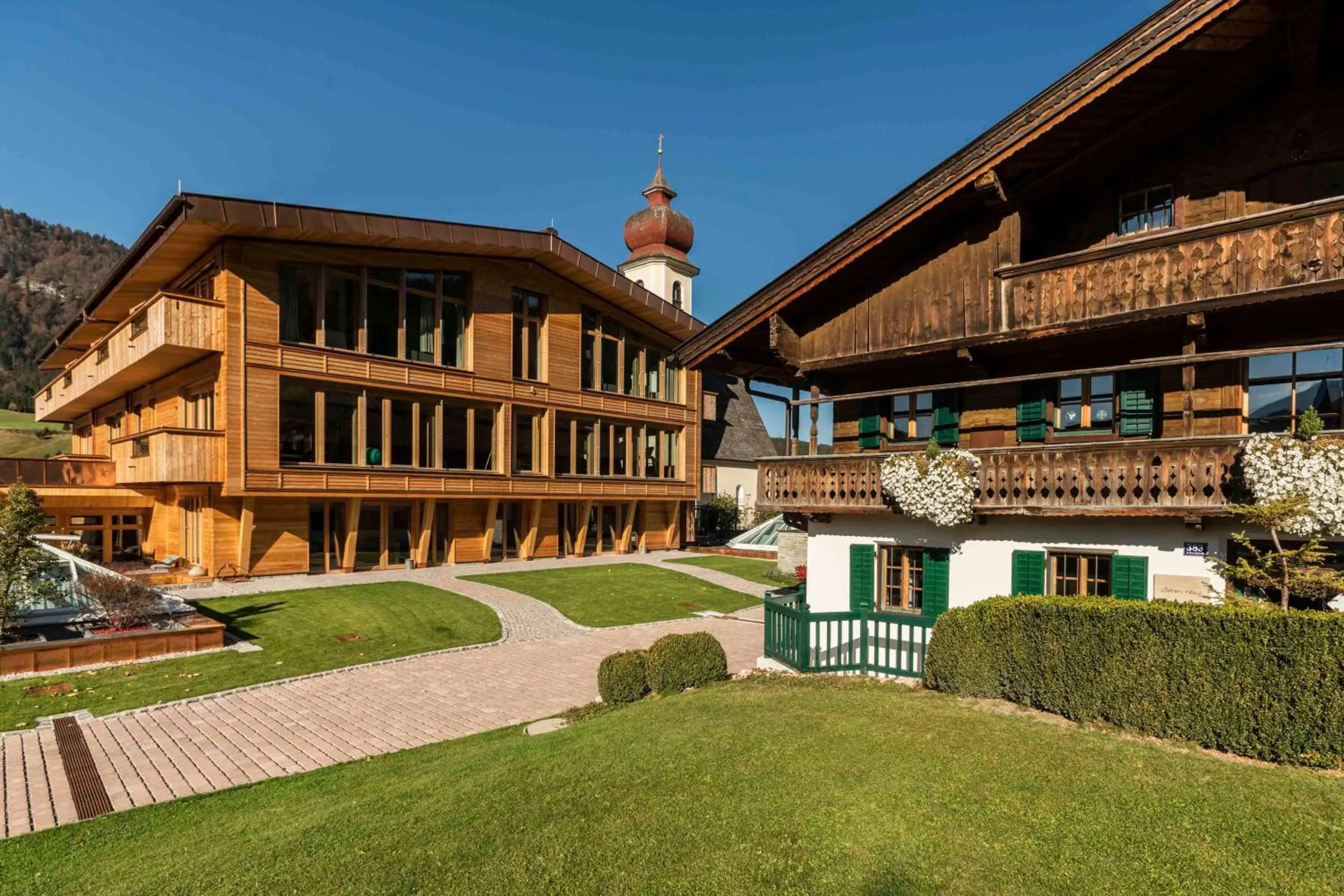 Property building in Posthotel Achenkirch Resort and Spa - Adults Only