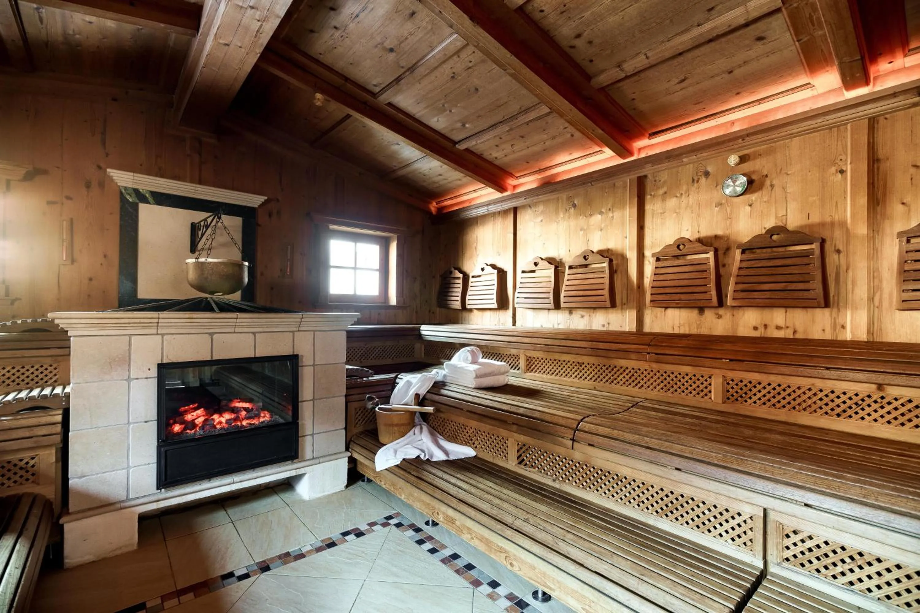 Sauna in Posthotel Achenkirch Resort and Spa - Adults Only