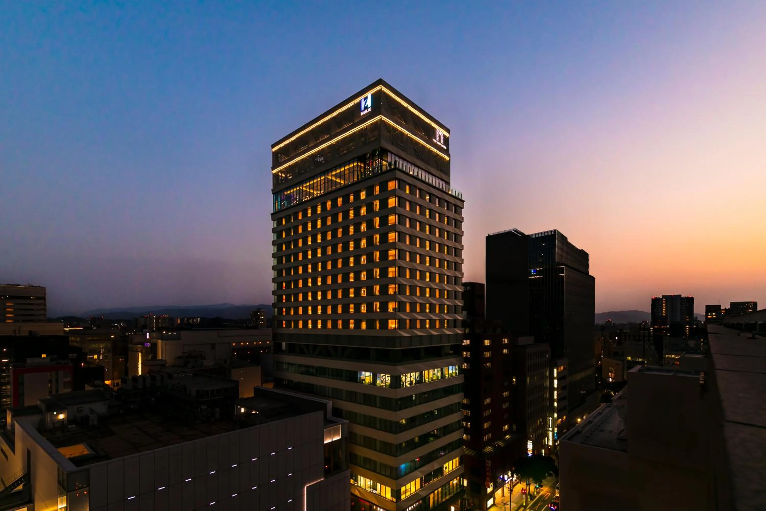 Property building in The Gate Hotel Fukuoka by Hulic