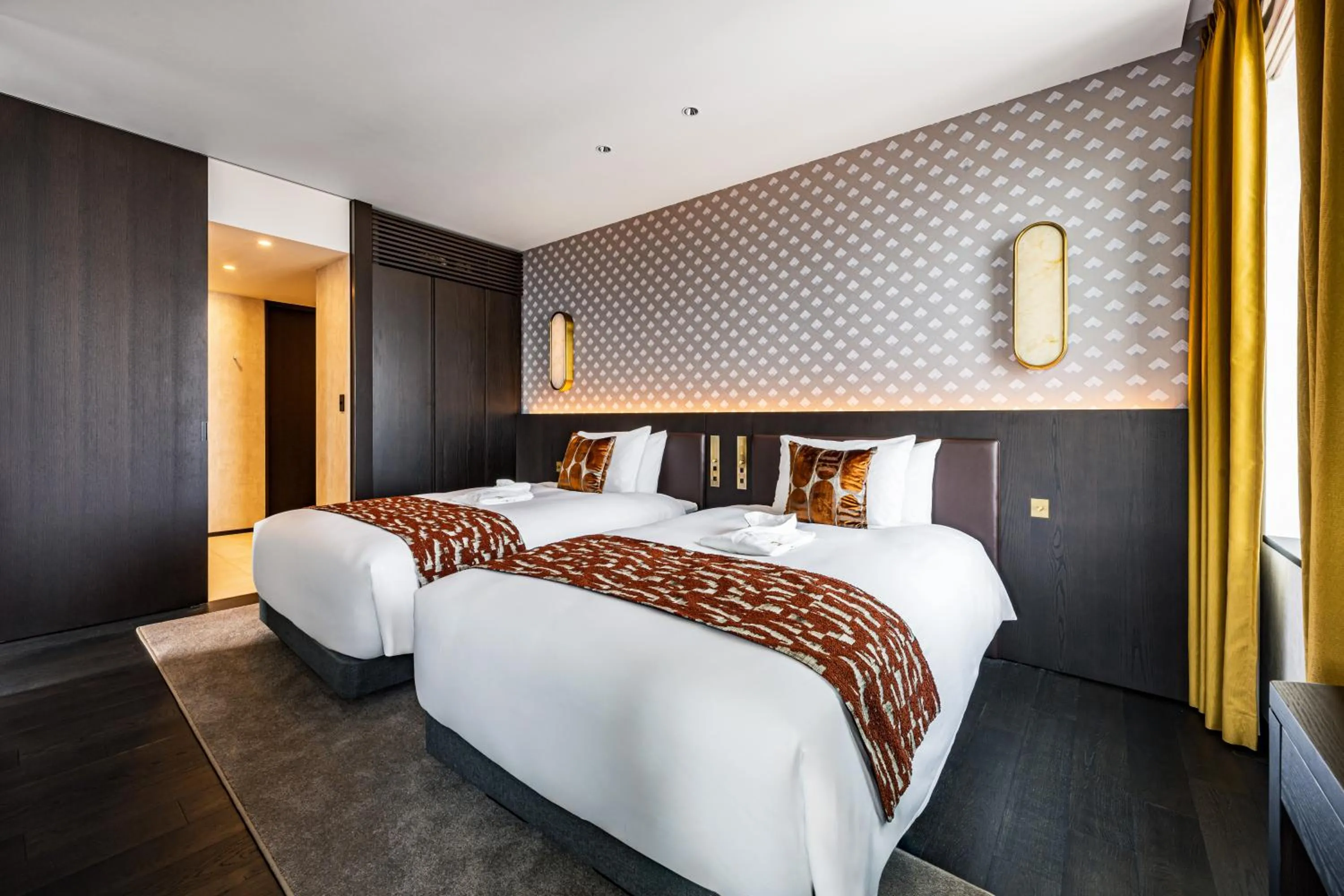 Bed in The Gate Hotel Fukuoka by Hulic