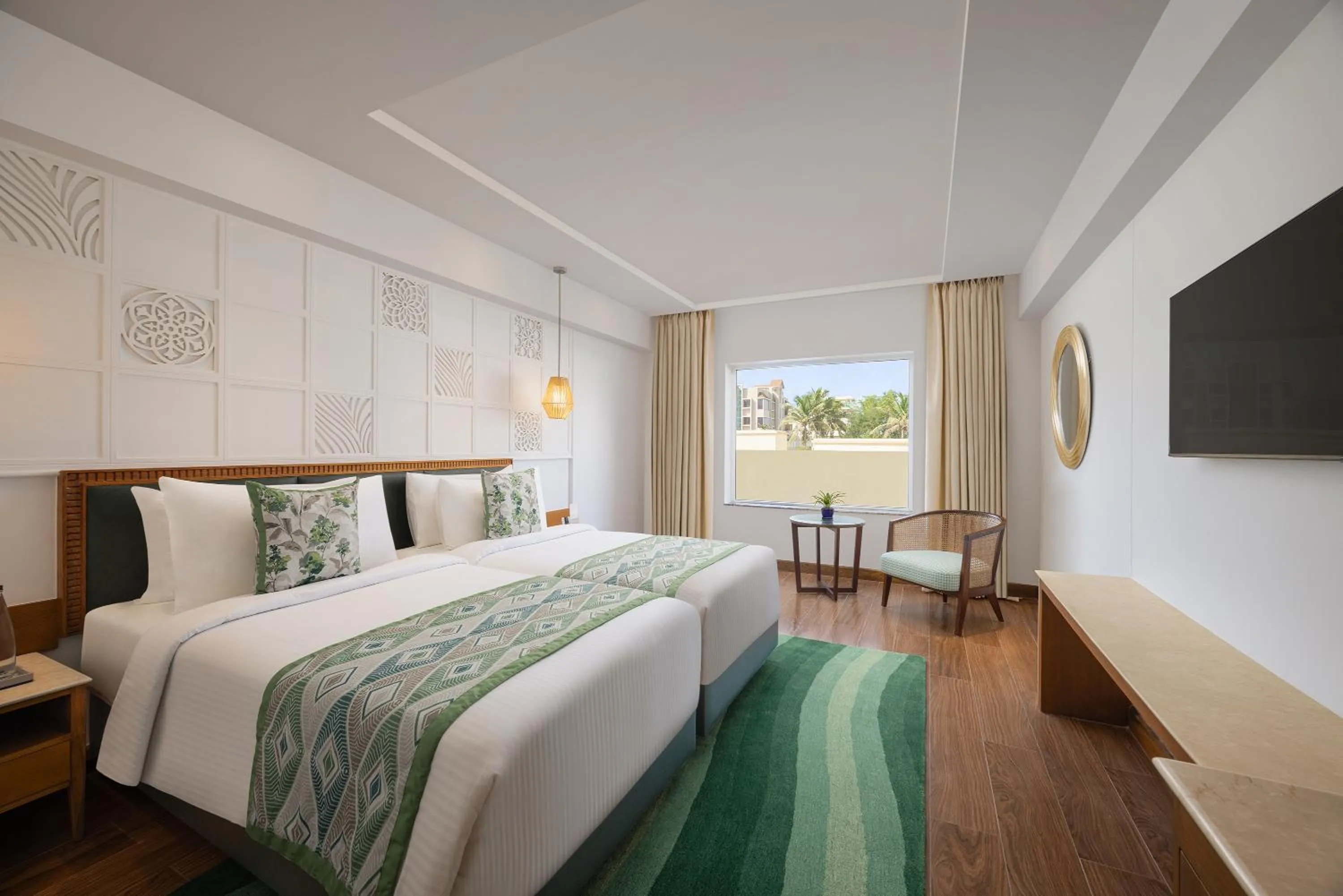 Bedroom, Bed in Fortune Beachfront, Puri - Member ITC Hotels' Group