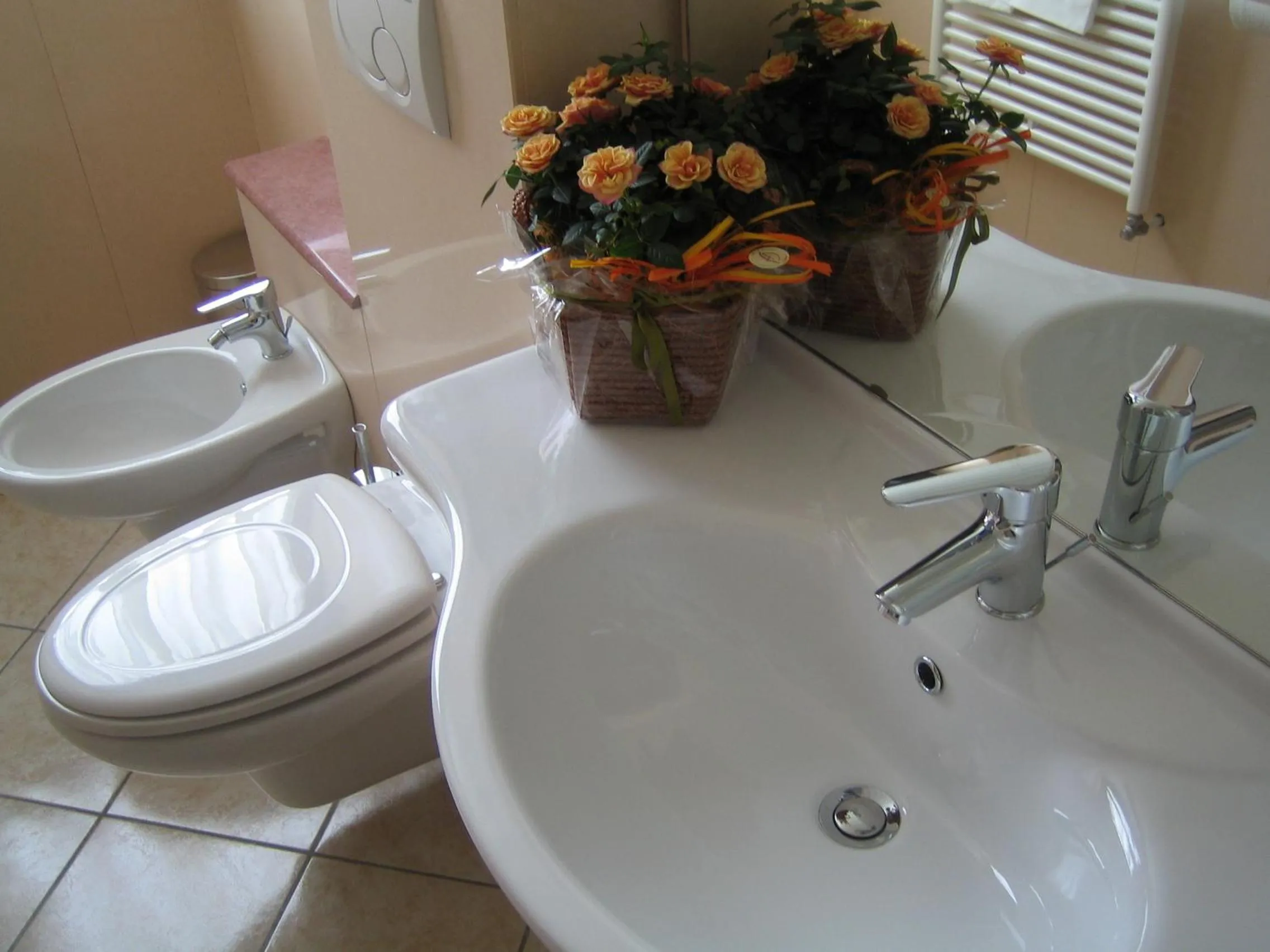 Bathroom in Hotel Sanremo