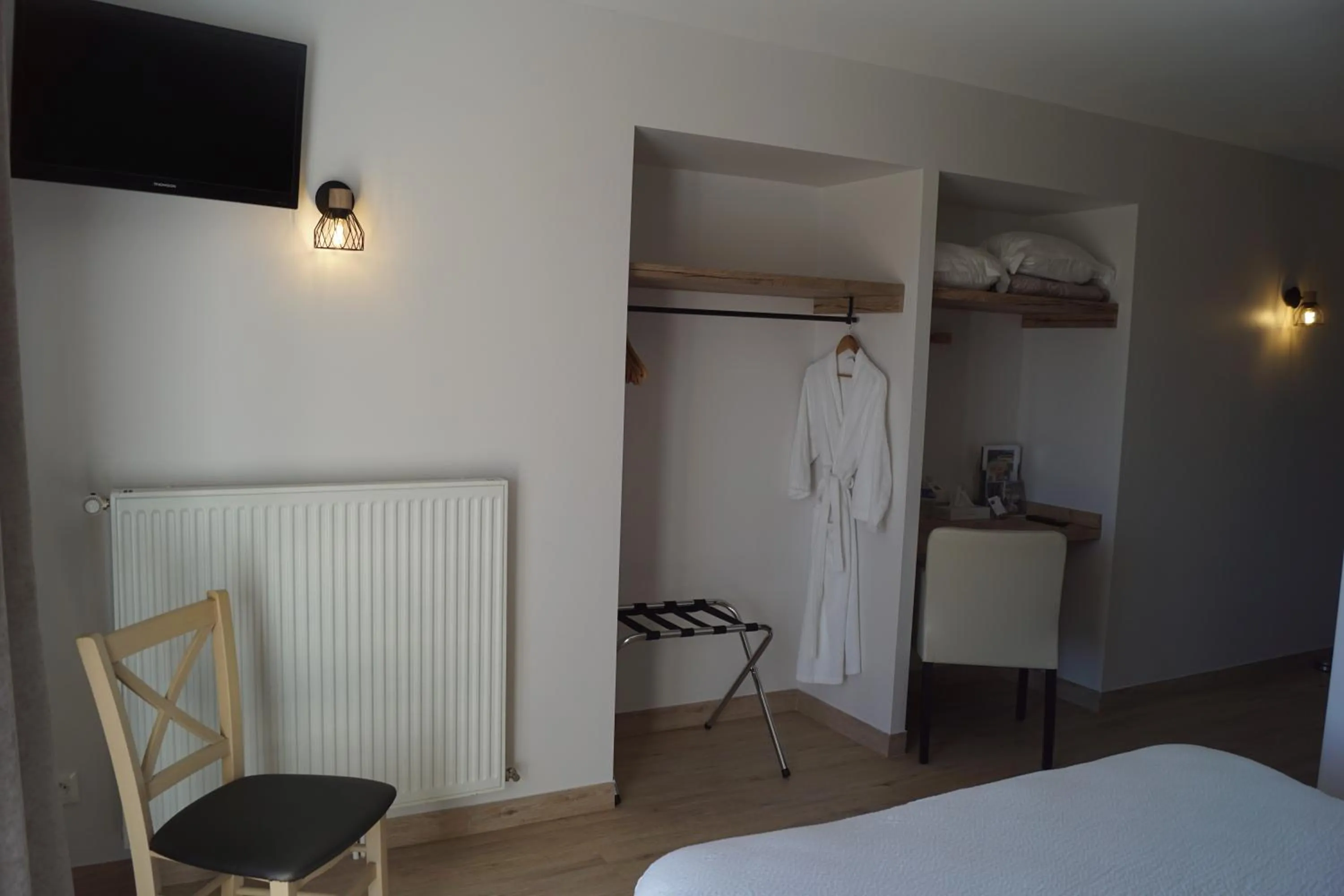 Bed in Auberge des Myrtilles