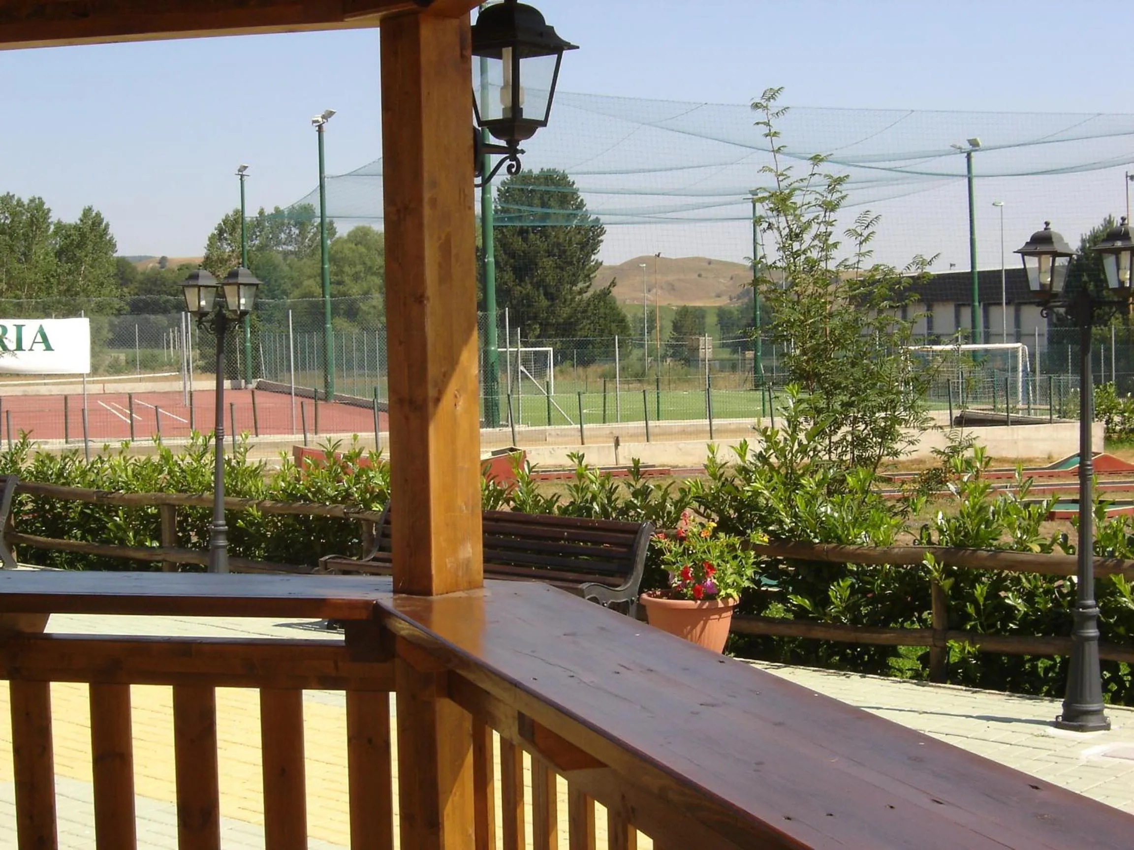 Balcony/Terrace in Hotel La Fattoria
