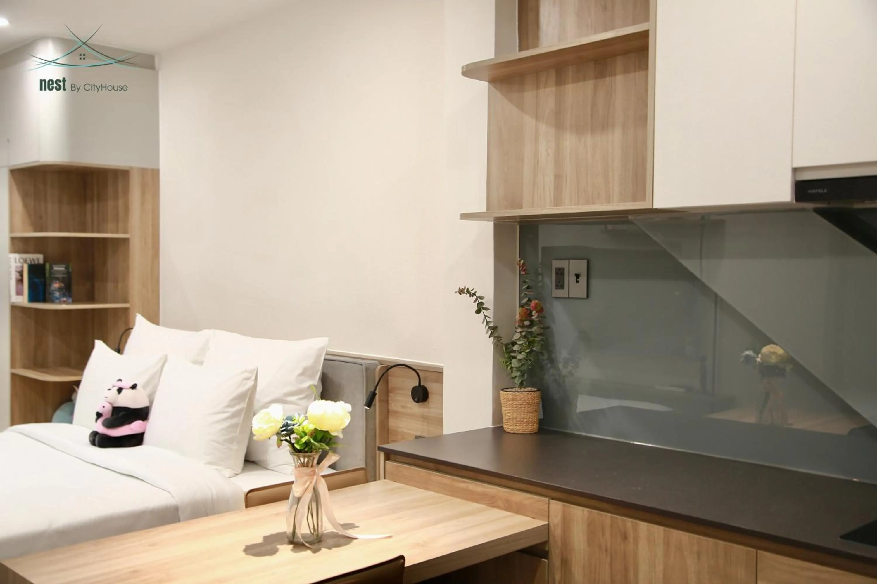 Seating area in Cityhouse - Nest Minh Khai