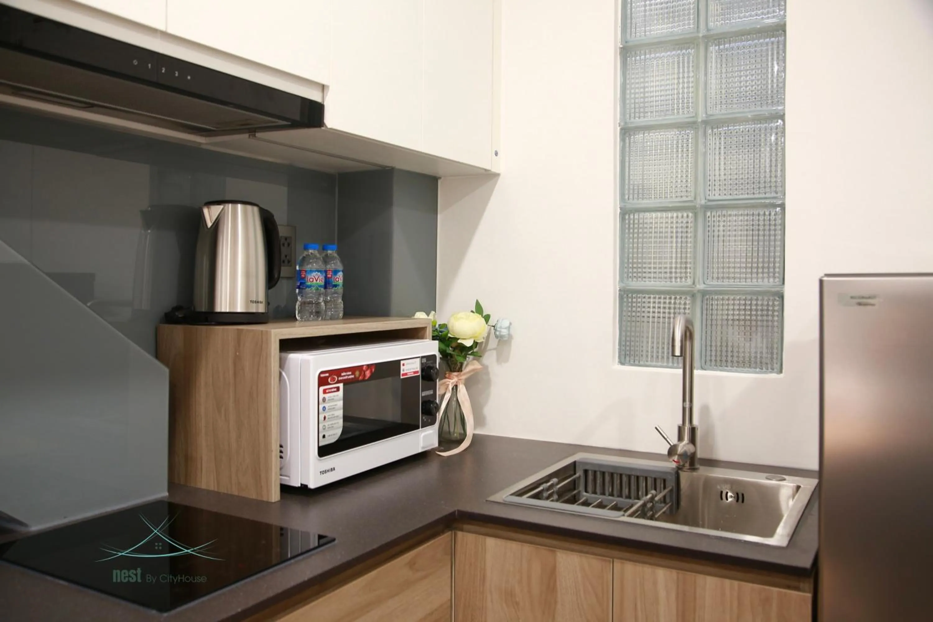 Kitchen or kitchenette in Cityhouse - Nest Minh Khai