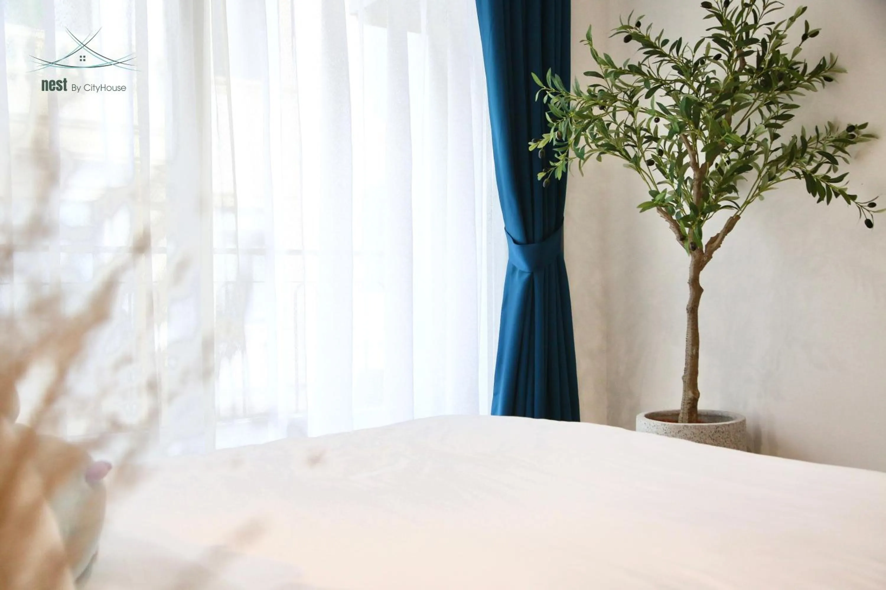 Bed in Cityhouse - Nest Minh Khai