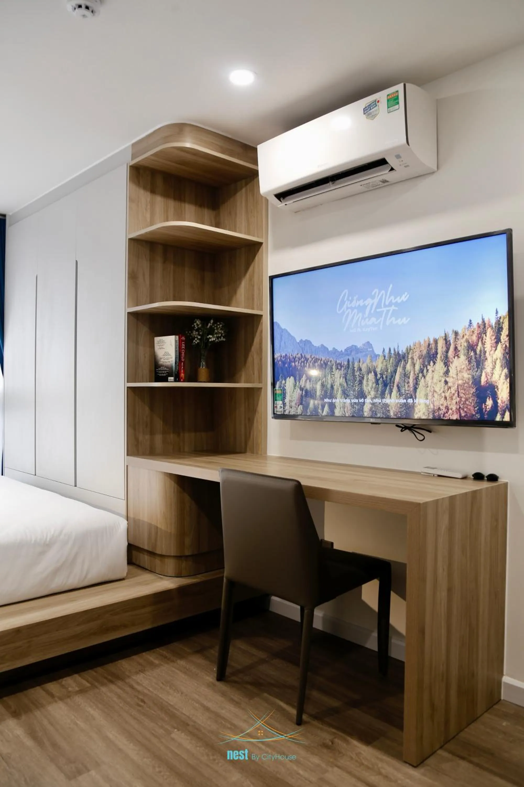 Bed in Cityhouse - Nest Minh Khai