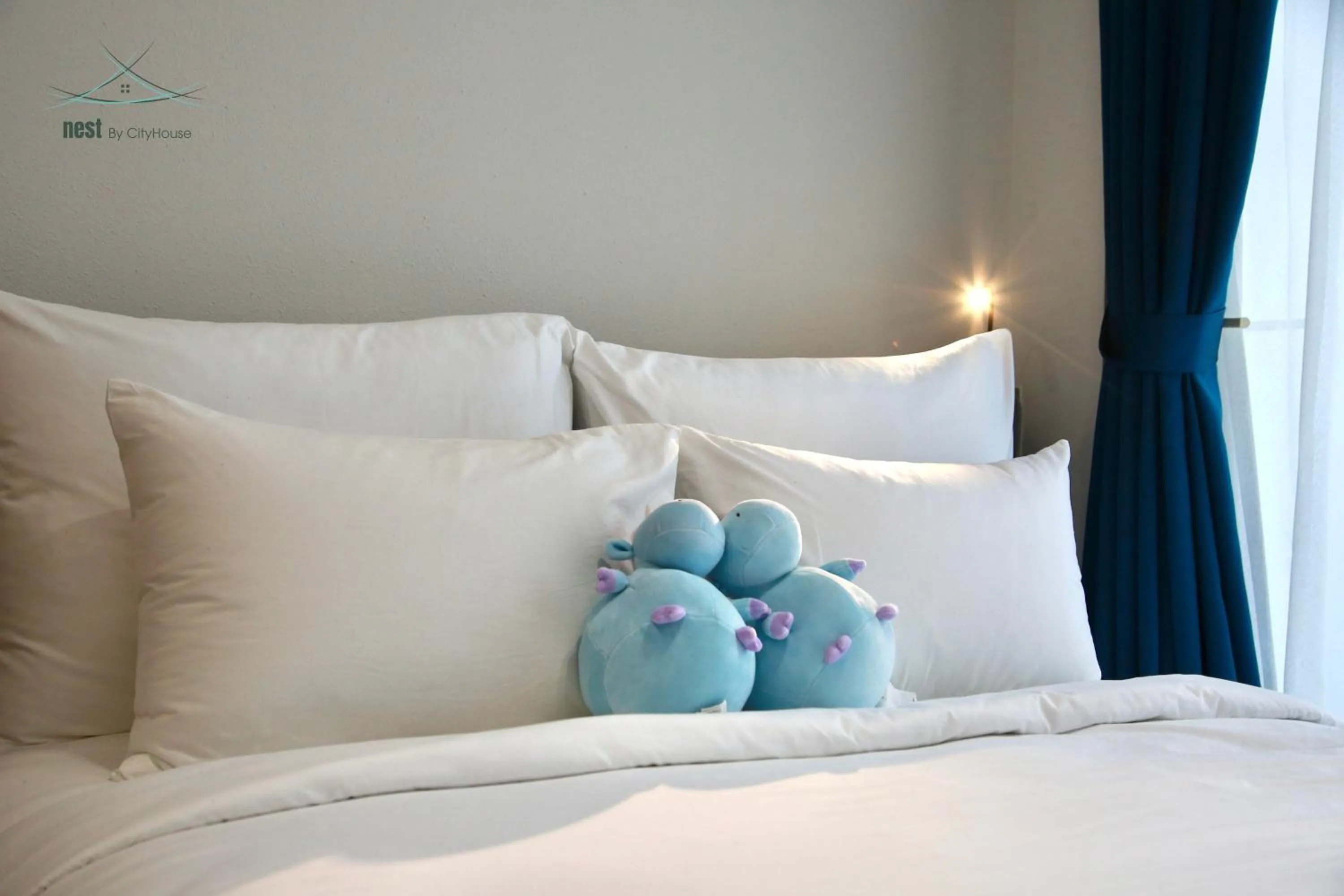 Bed in Cityhouse - Nest Minh Khai