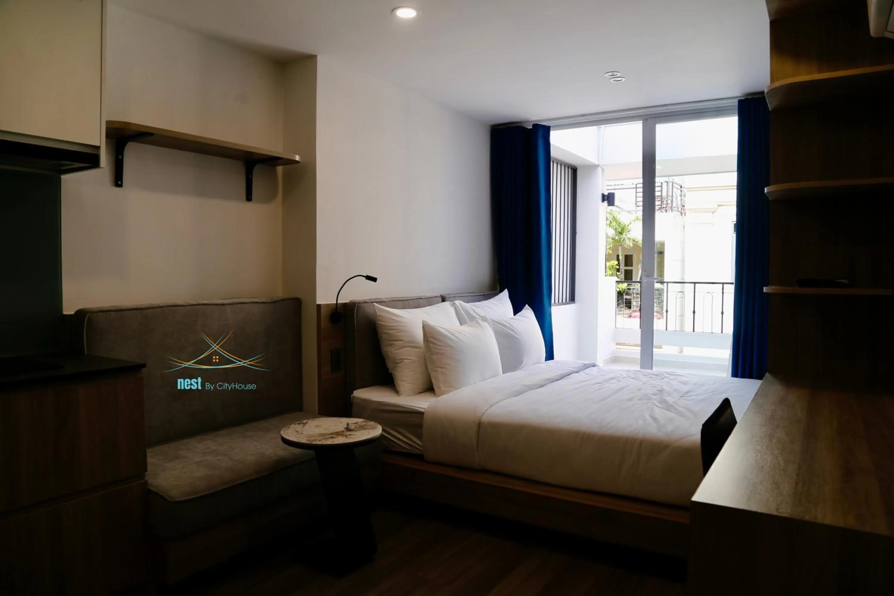Bed in Cityhouse - Nest Minh Khai