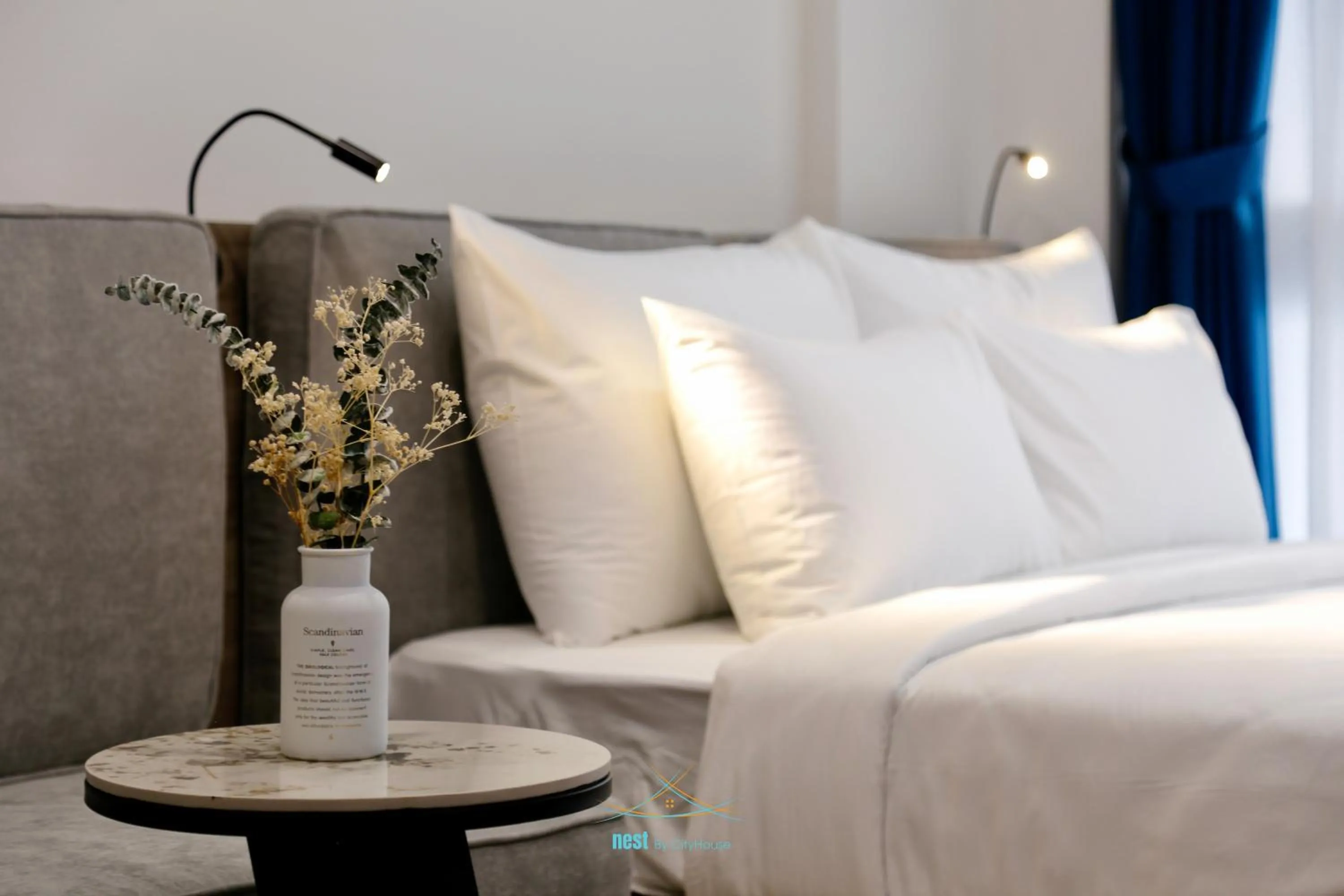 Bed in Cityhouse - Nest Minh Khai