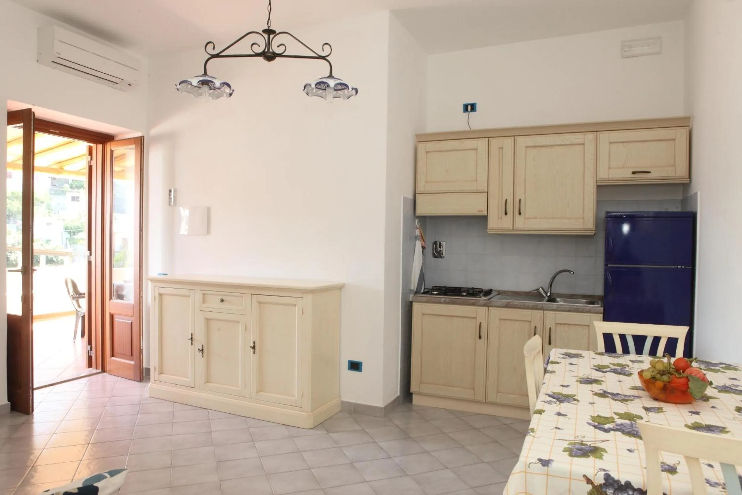 Kitchen or kitchenette in Hotel Residence La Villetta