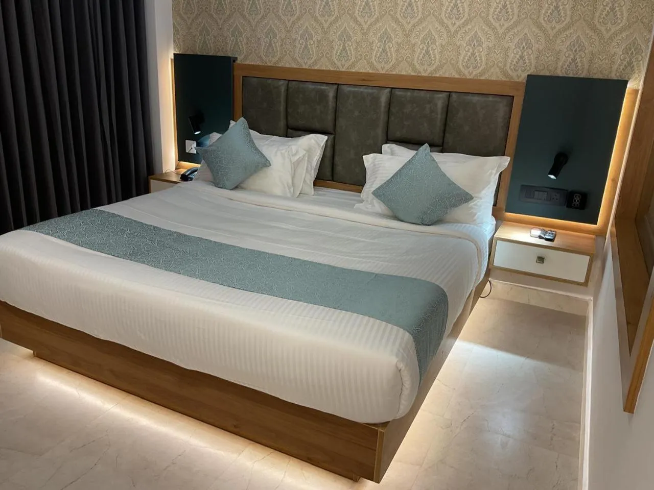Bed in Aurora Hotels and Resorts