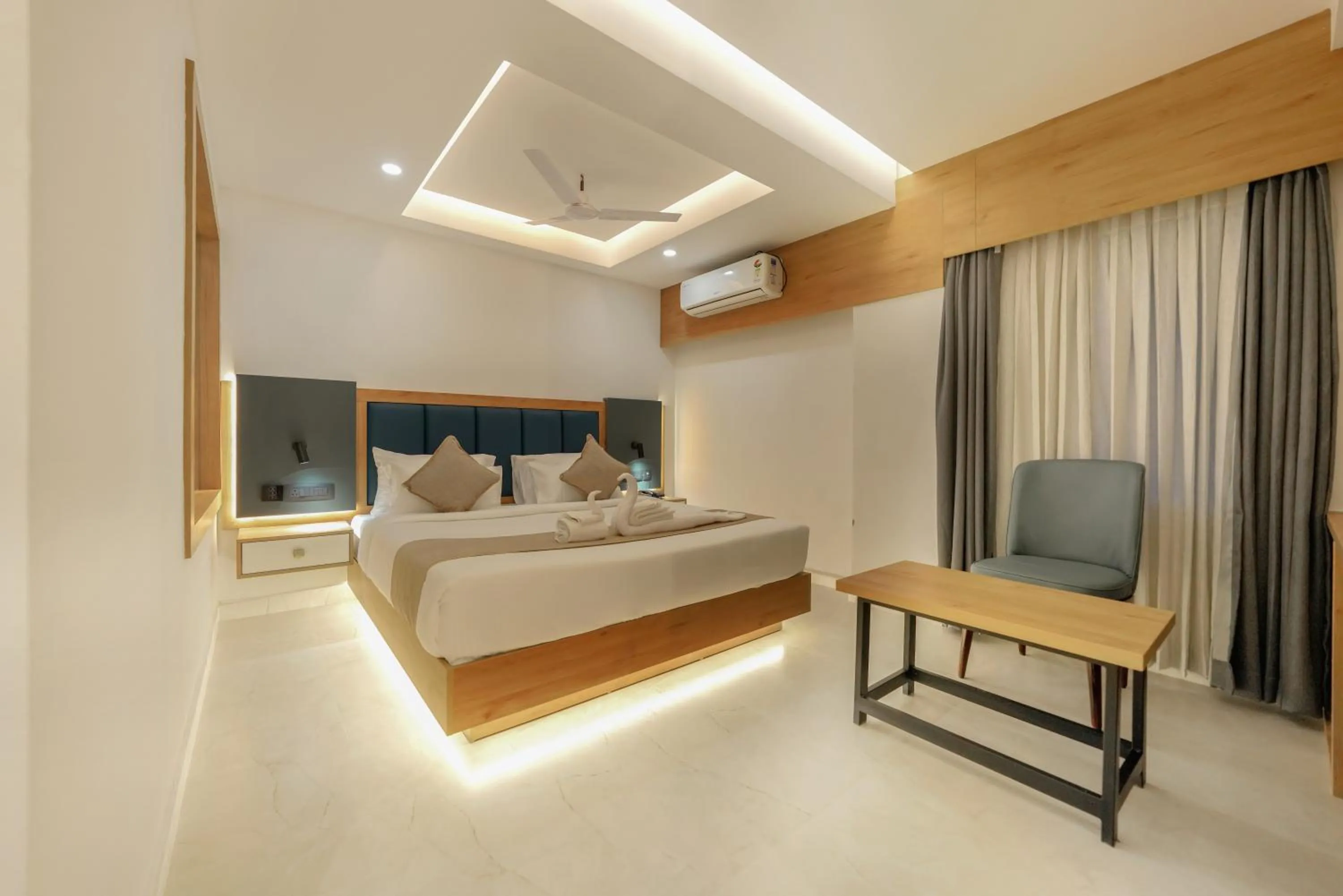 Bed in Aurora Hotels and Resorts