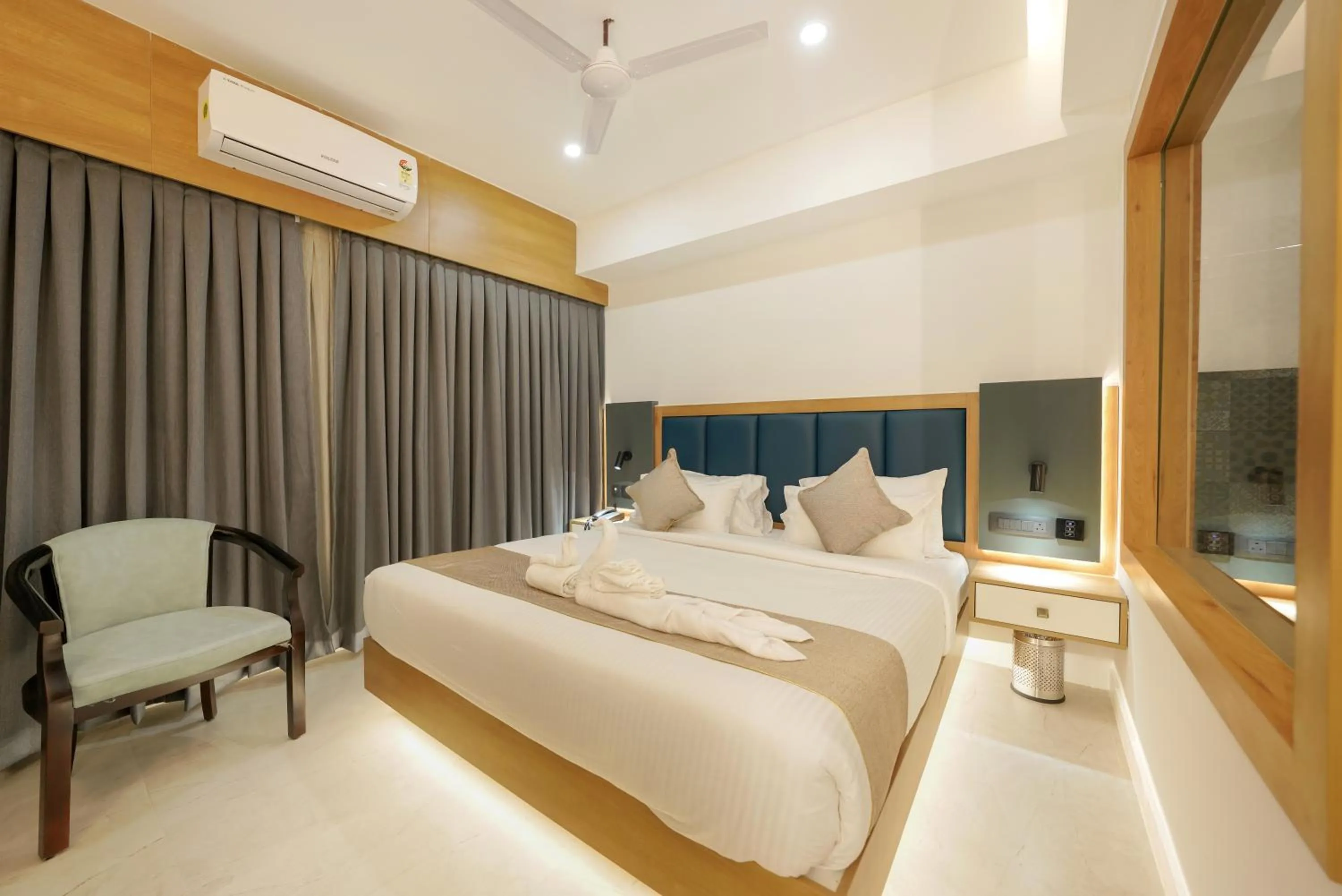 Bed in Aurora Hotels and Resorts
