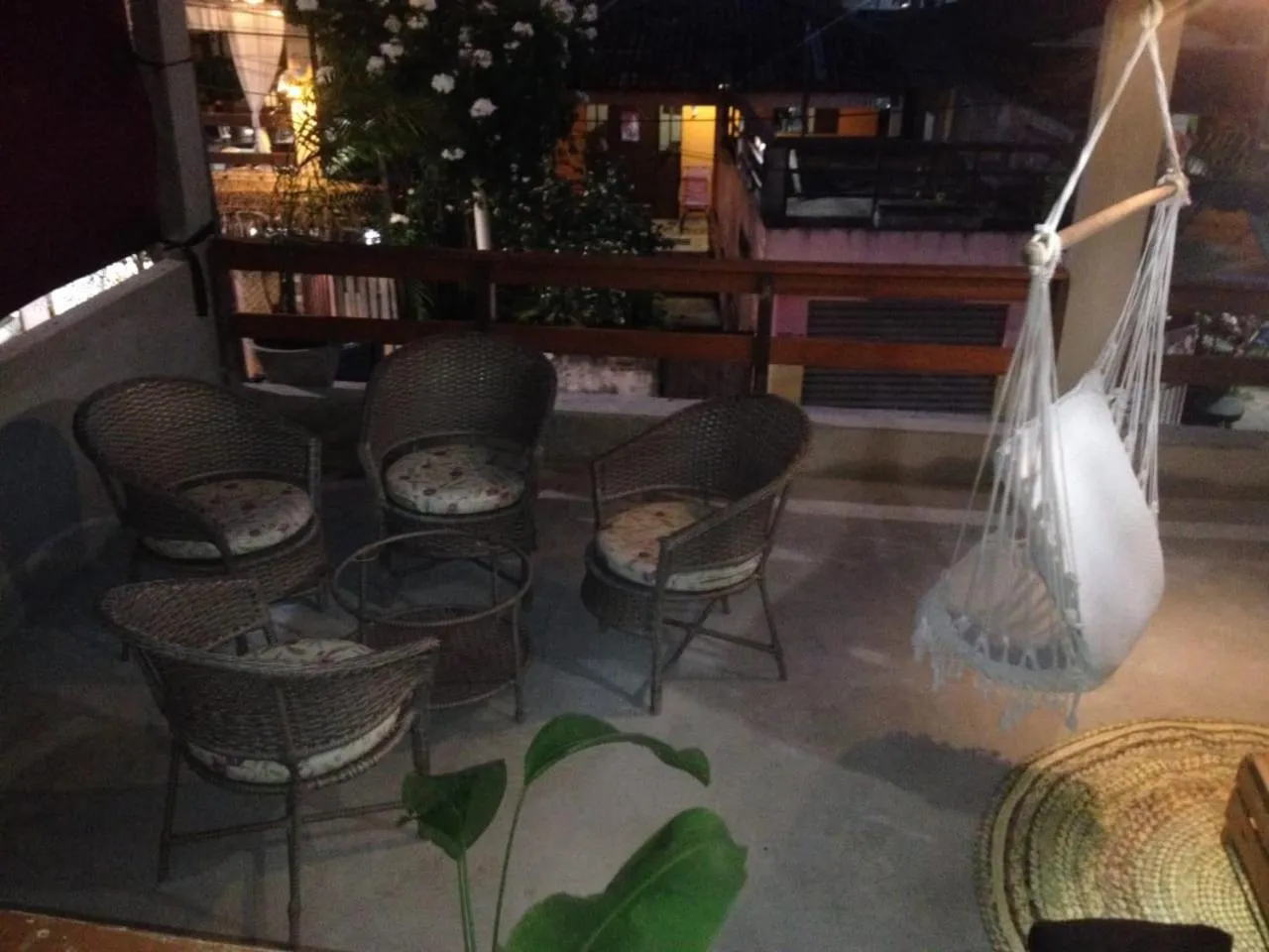 Balcony/Terrace in Pousada Mar e Sol