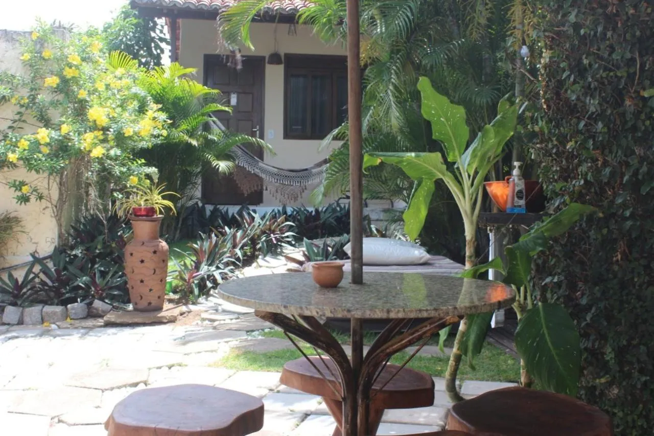 Garden view in Pousada Mar e Sol