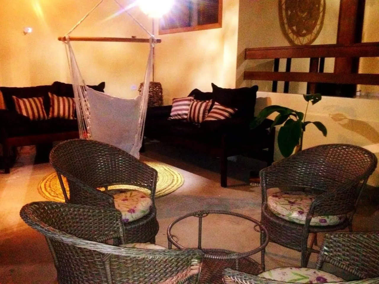 Property building, Bed in Pousada Mar e Sol