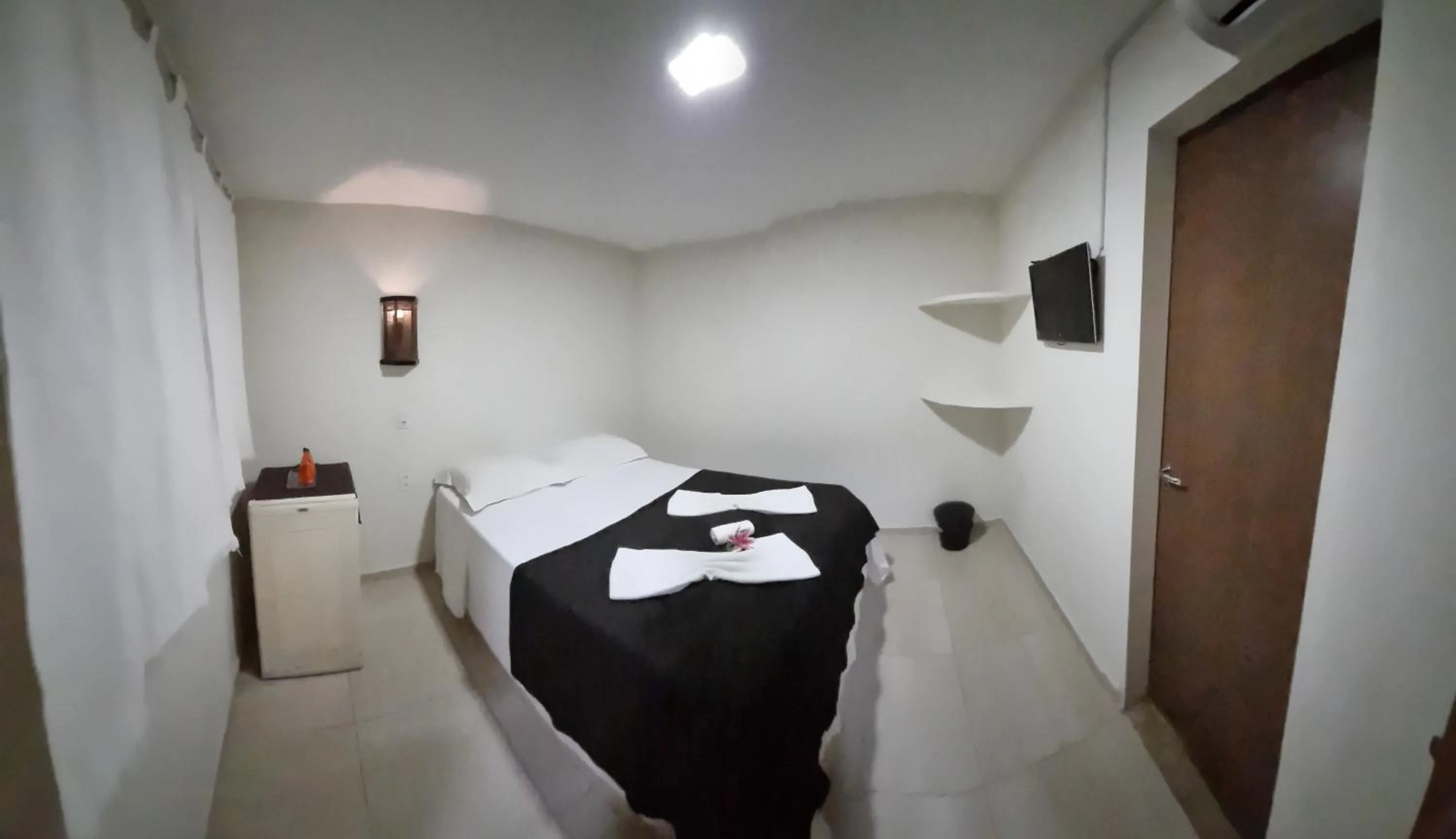 Bed in Pousada Mar e Sol