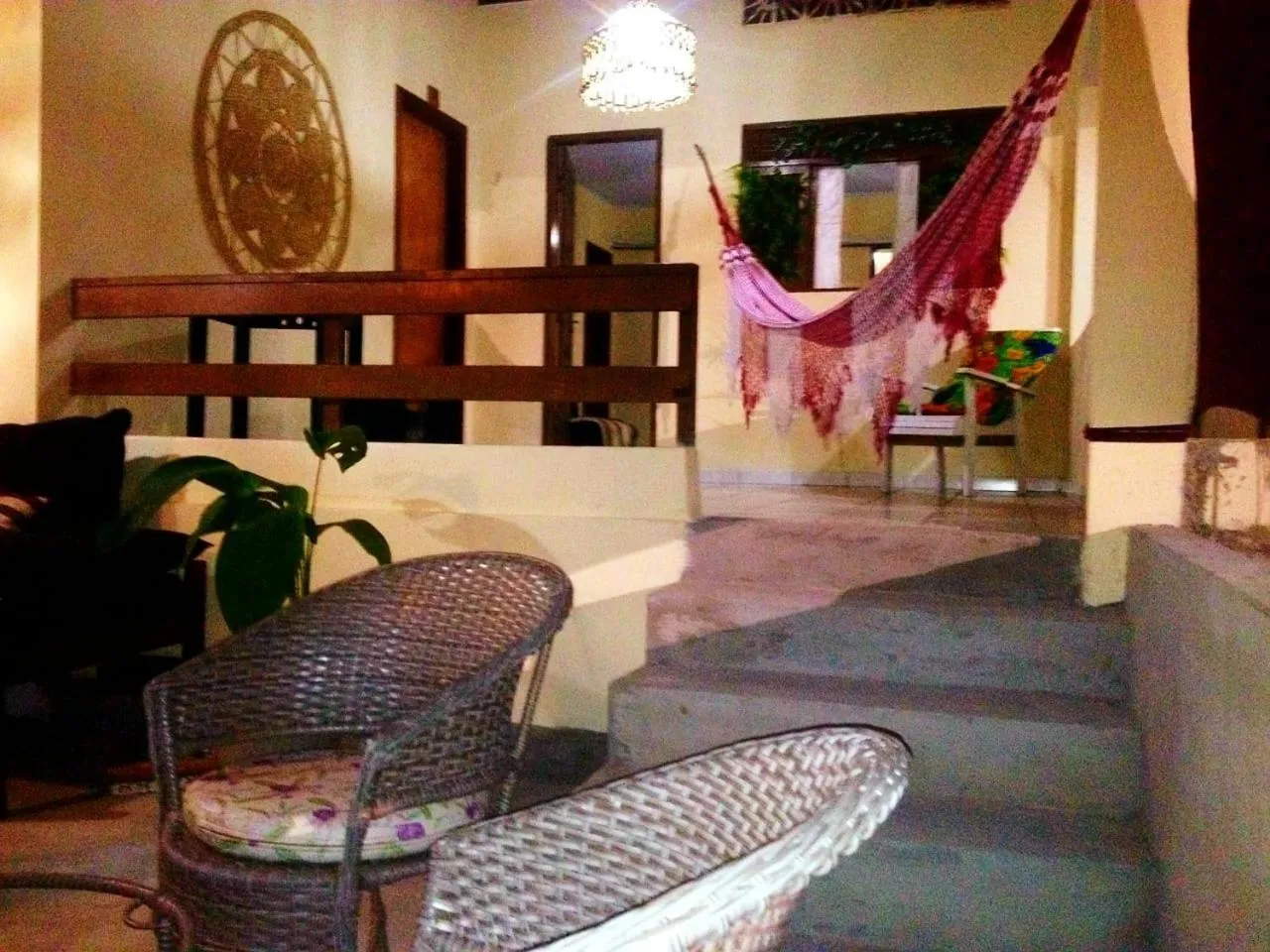 Balcony/Terrace in Pousada Mar e Sol