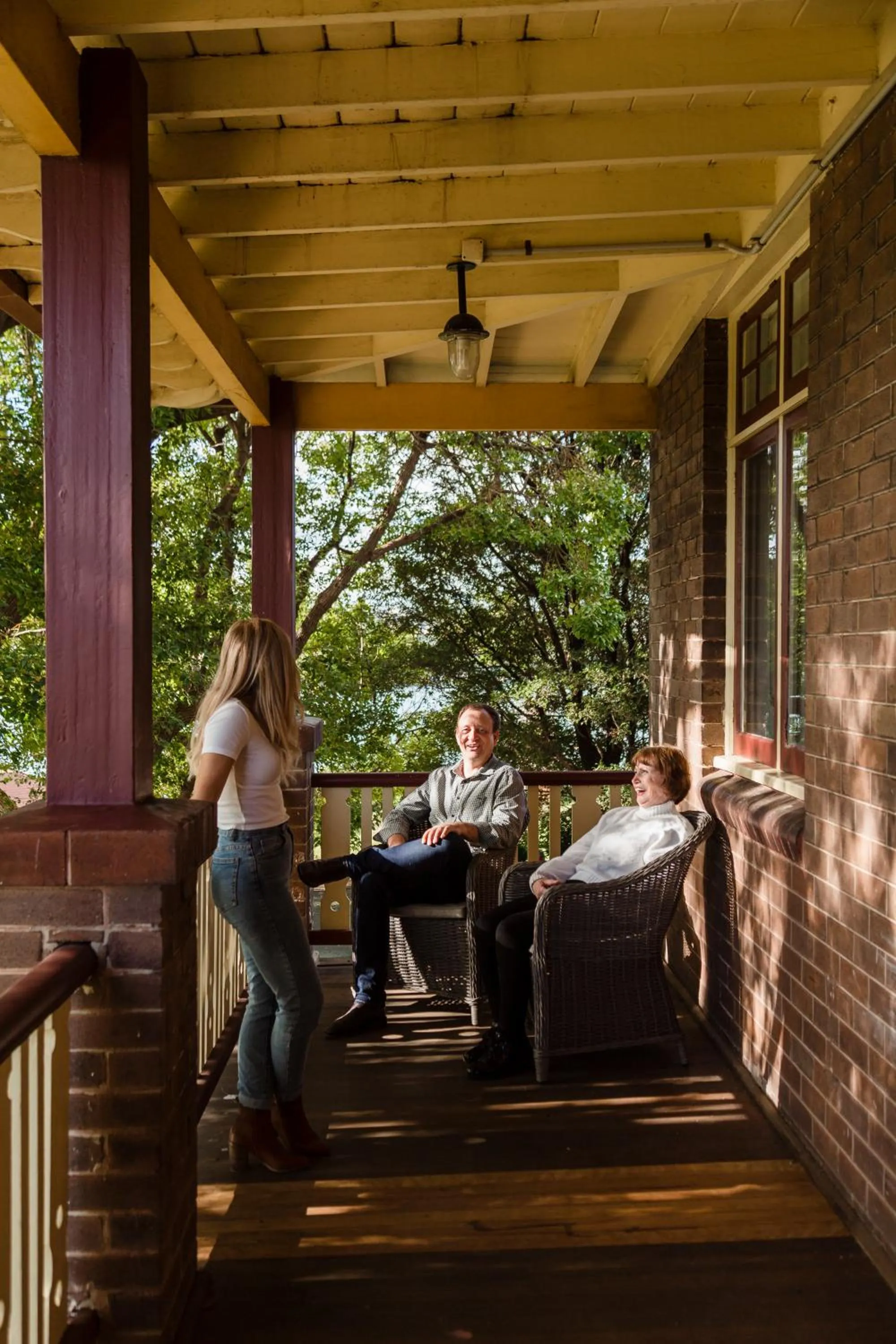 Balcony/Terrace in Cockatoo Island Accommodation