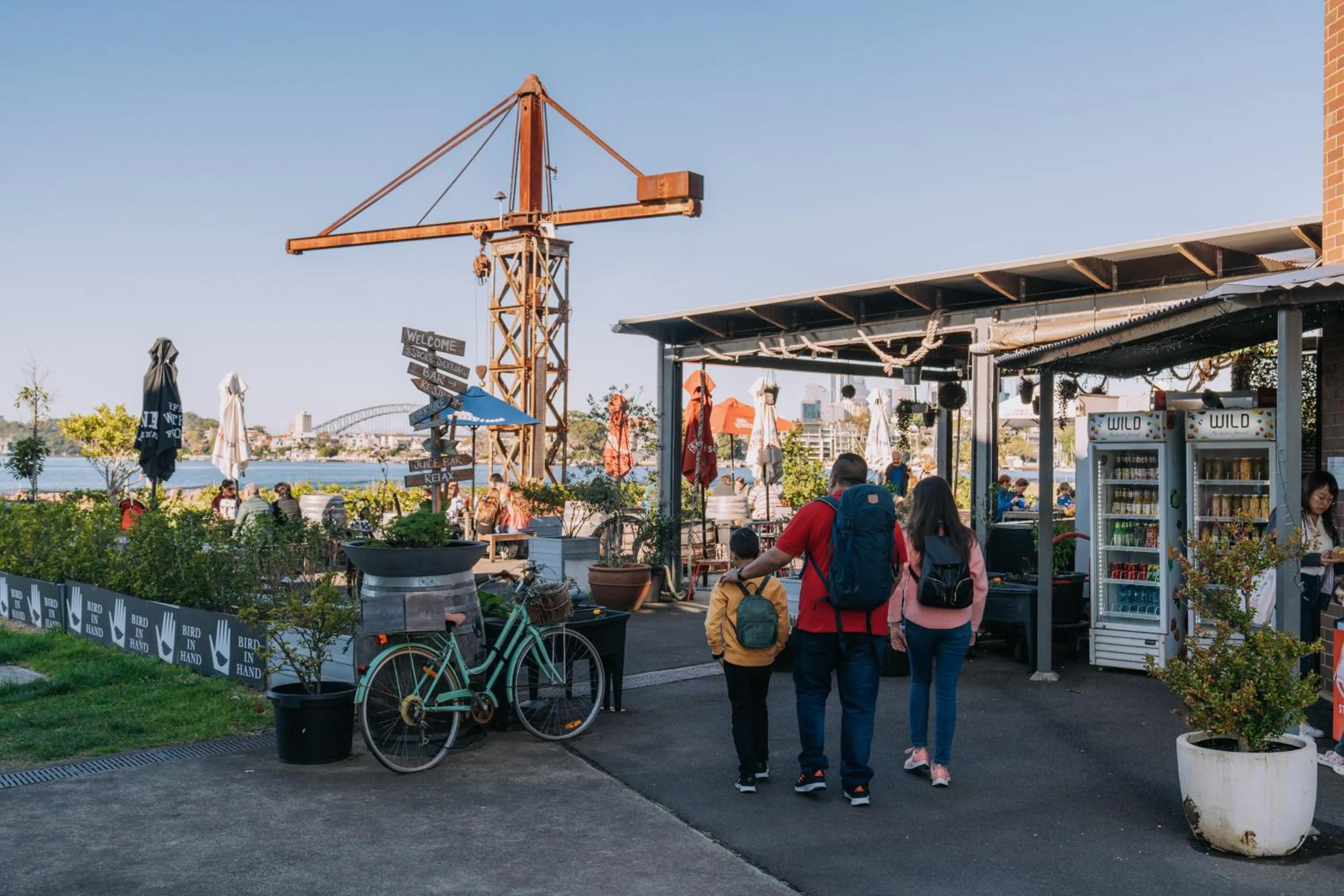 Restaurant/places to eat in Cockatoo Island Accommodation