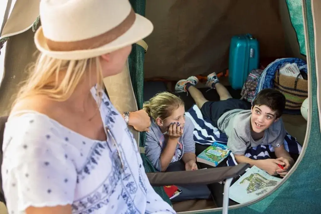 Camping Tent in Cockatoo Island Accommodation Camping Tent in Cockatoo Island Accommodation