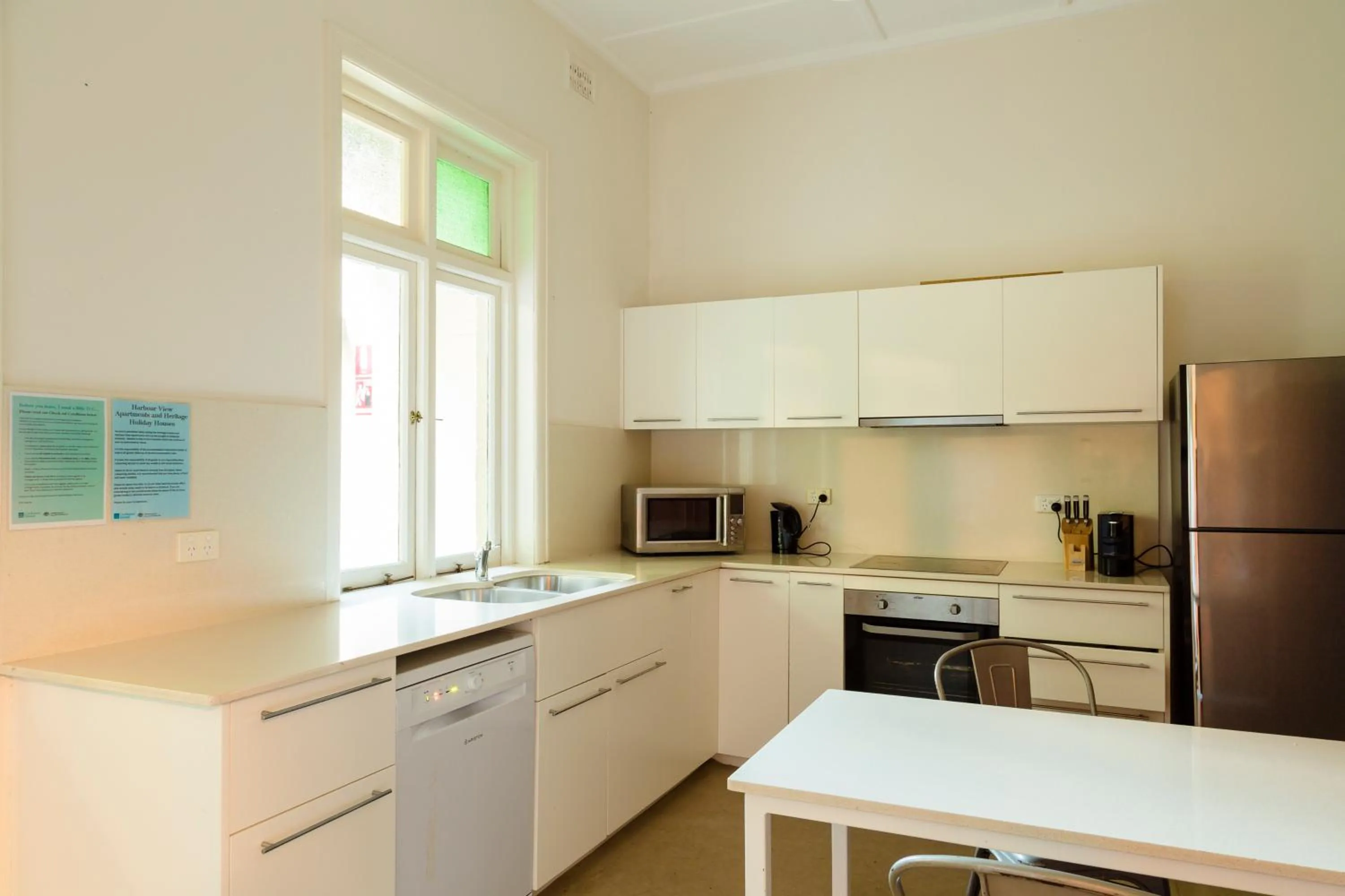 Kitchen or kitchenette in Cockatoo Island Accommodation