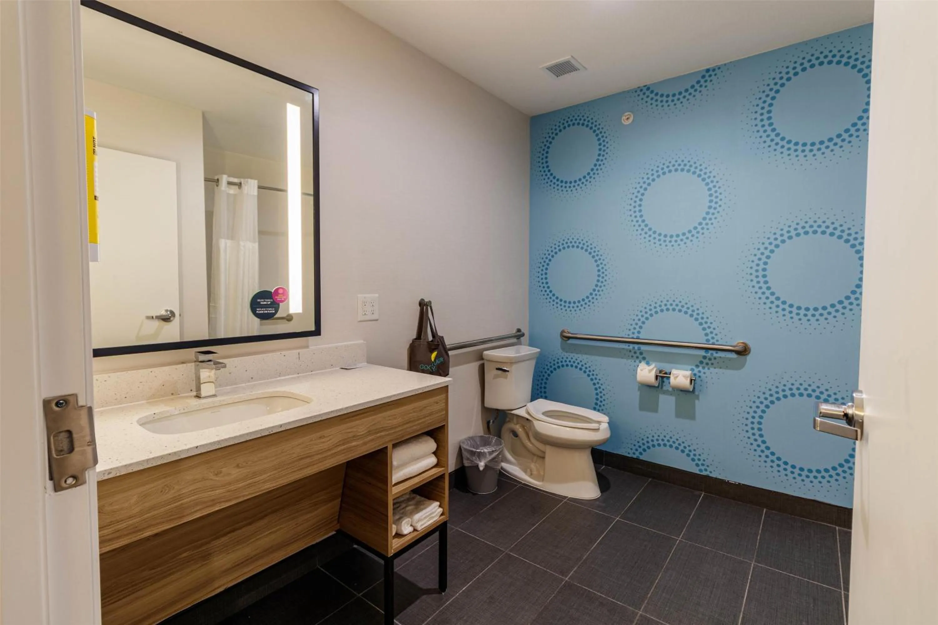 Bathroom in Tru By Hilton Mckinney