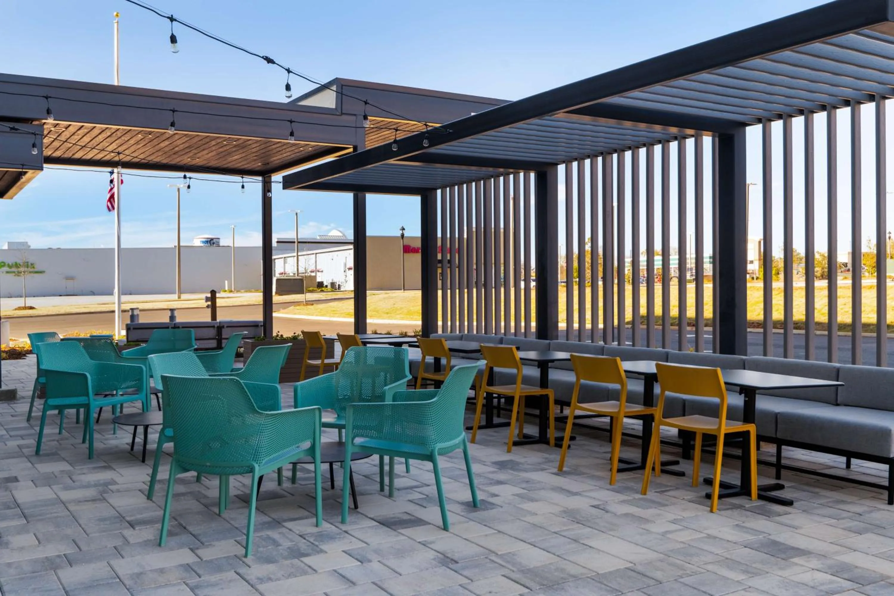 Patio in Home2 Suites By Hilton Troy, Al