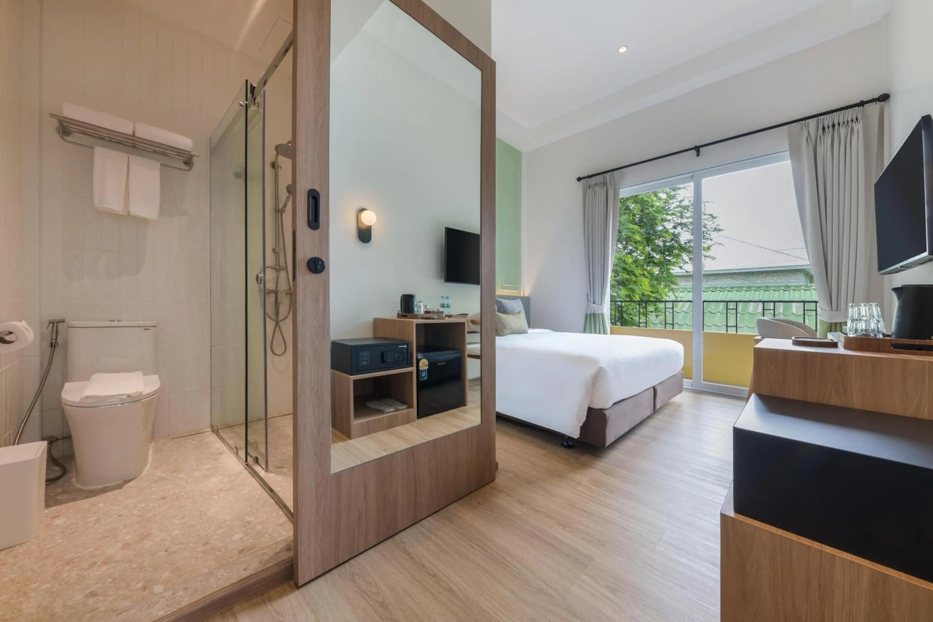 Bedroom, Bed in Upstairs at Ton Ton