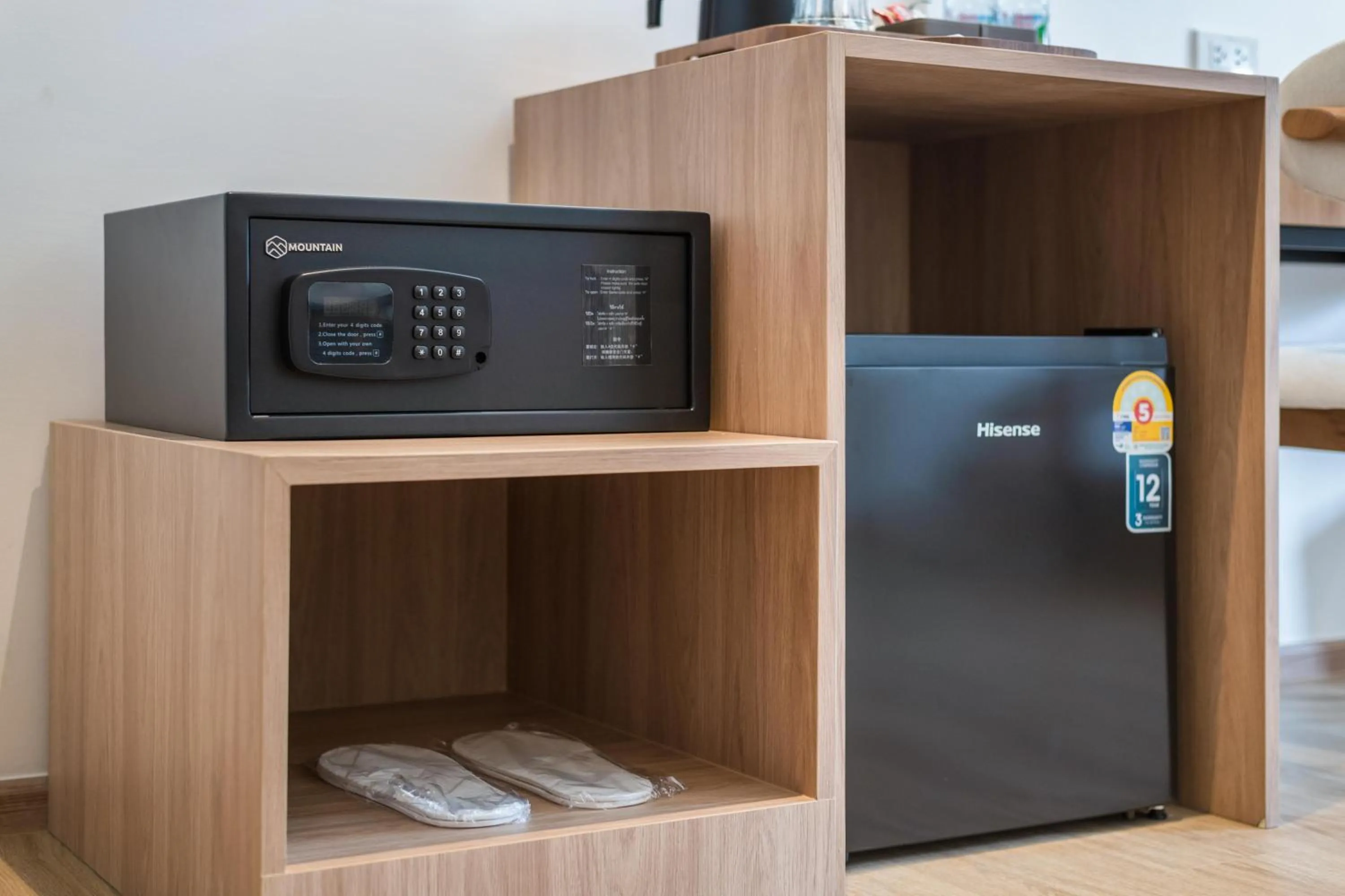 safe in Upstairs at Ton Ton