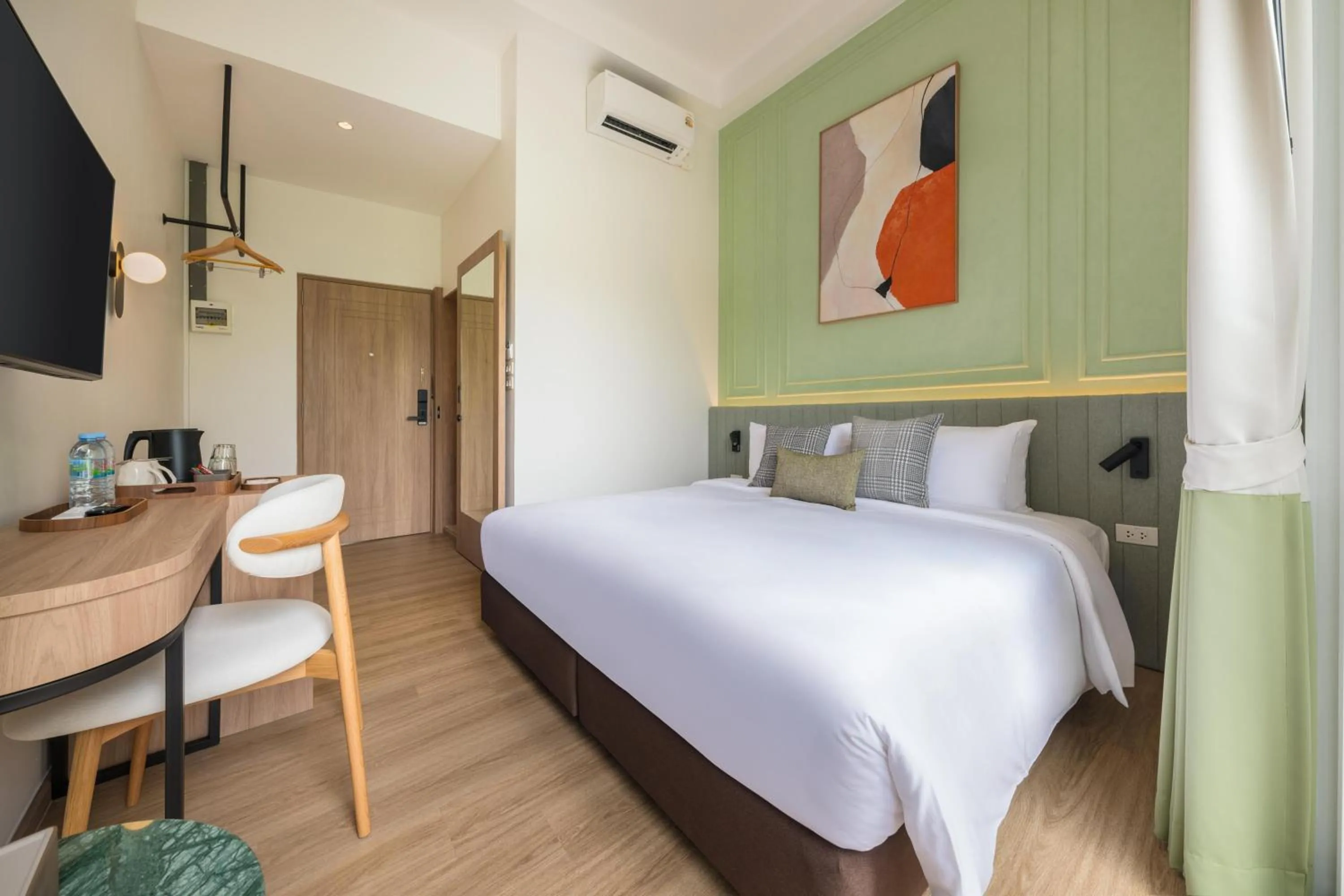 Bedroom, Bed in Upstairs at Ton Ton