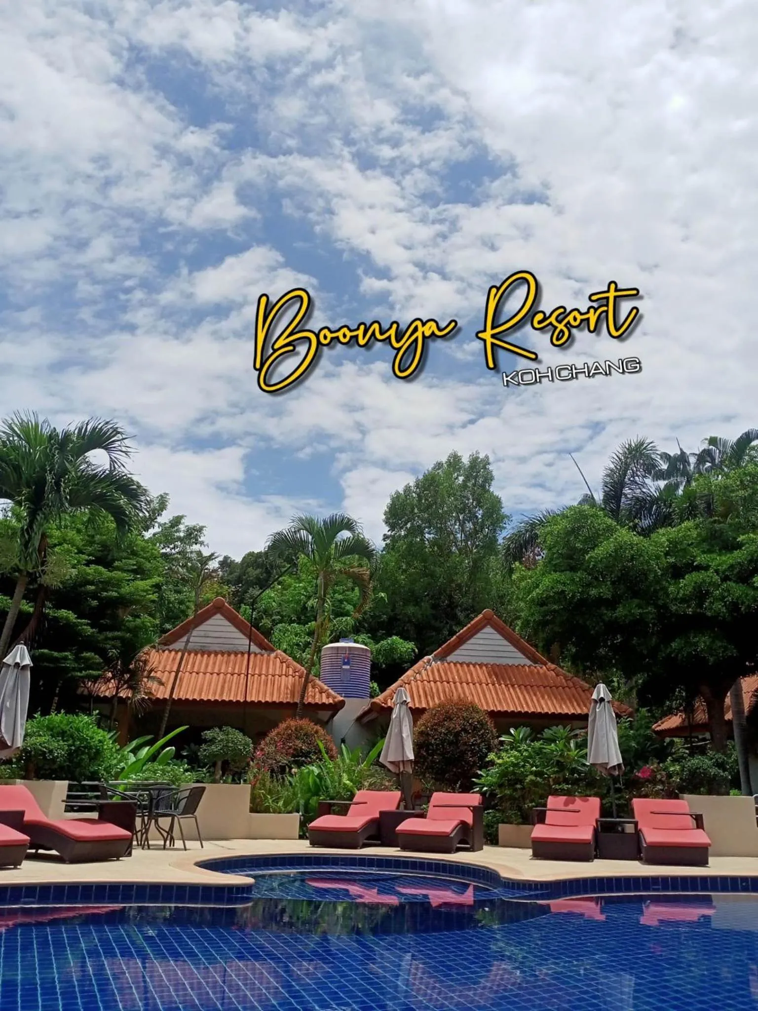 Garden view in Boonya Resort Koh Chang