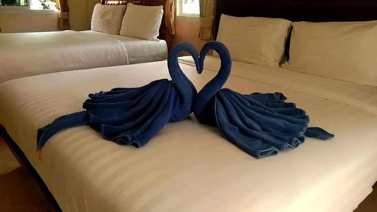 Bed in Boonya Resort Koh Chang