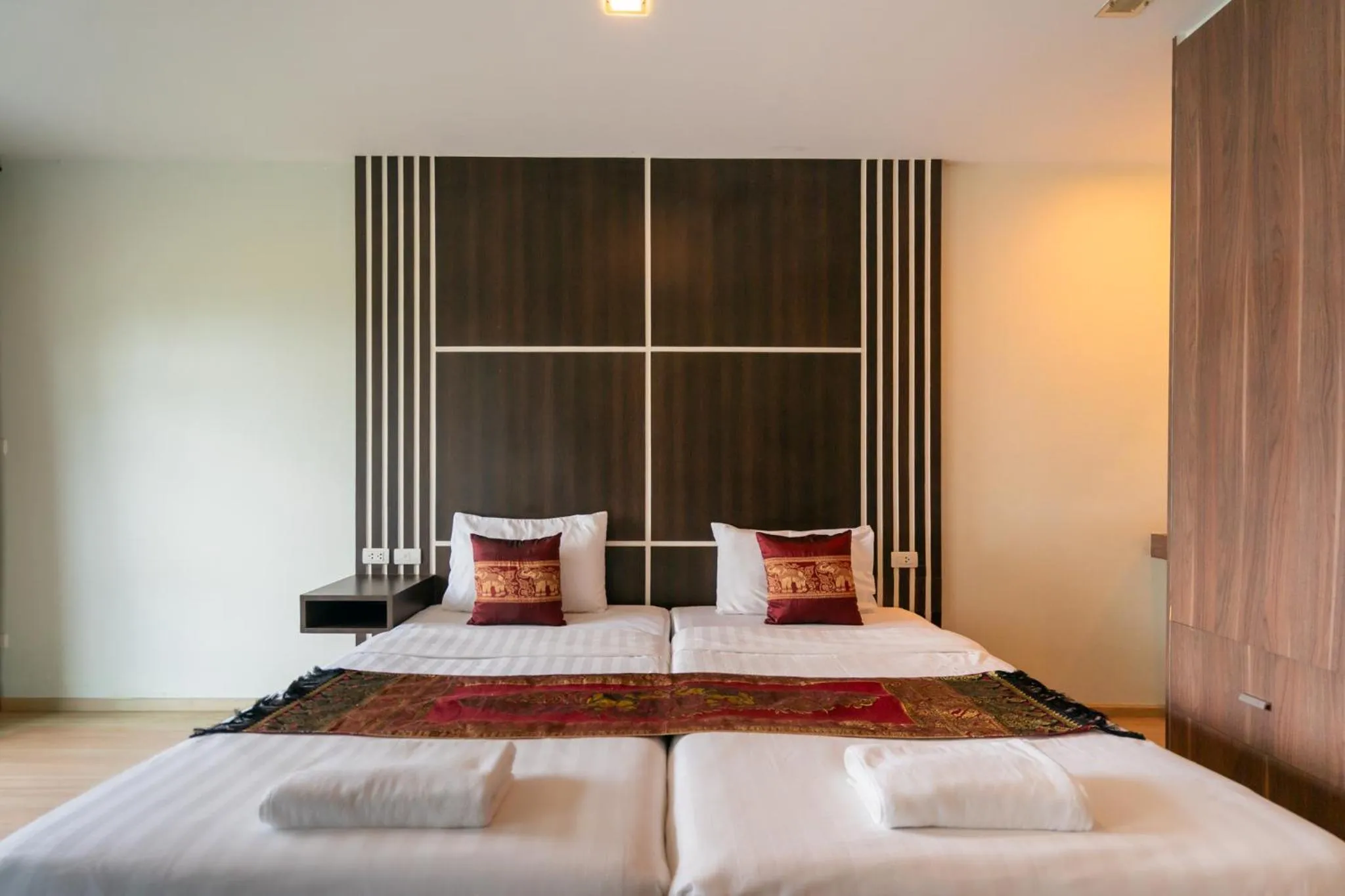 Bed in Golden Manora Hotel Bangtao Beach Phuket